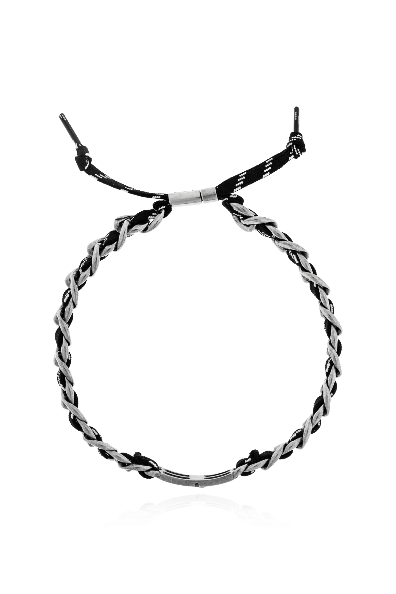 Balenciaga Choker Z Logo, Unisex, Srebrny
