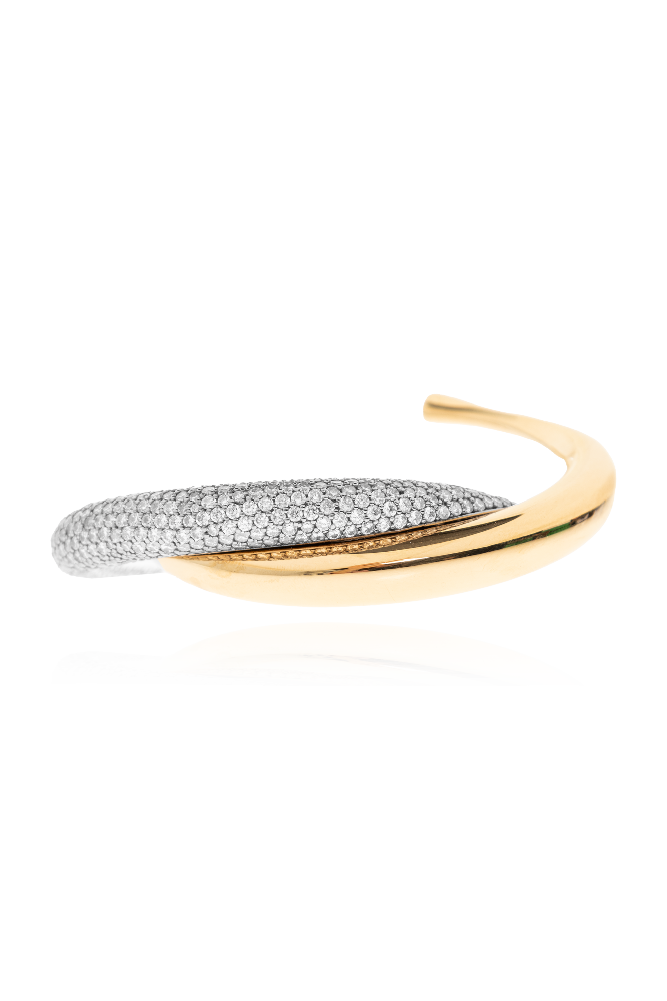 Bottega Veneta Srebrna Bransoleta, Kobiety, Złoty