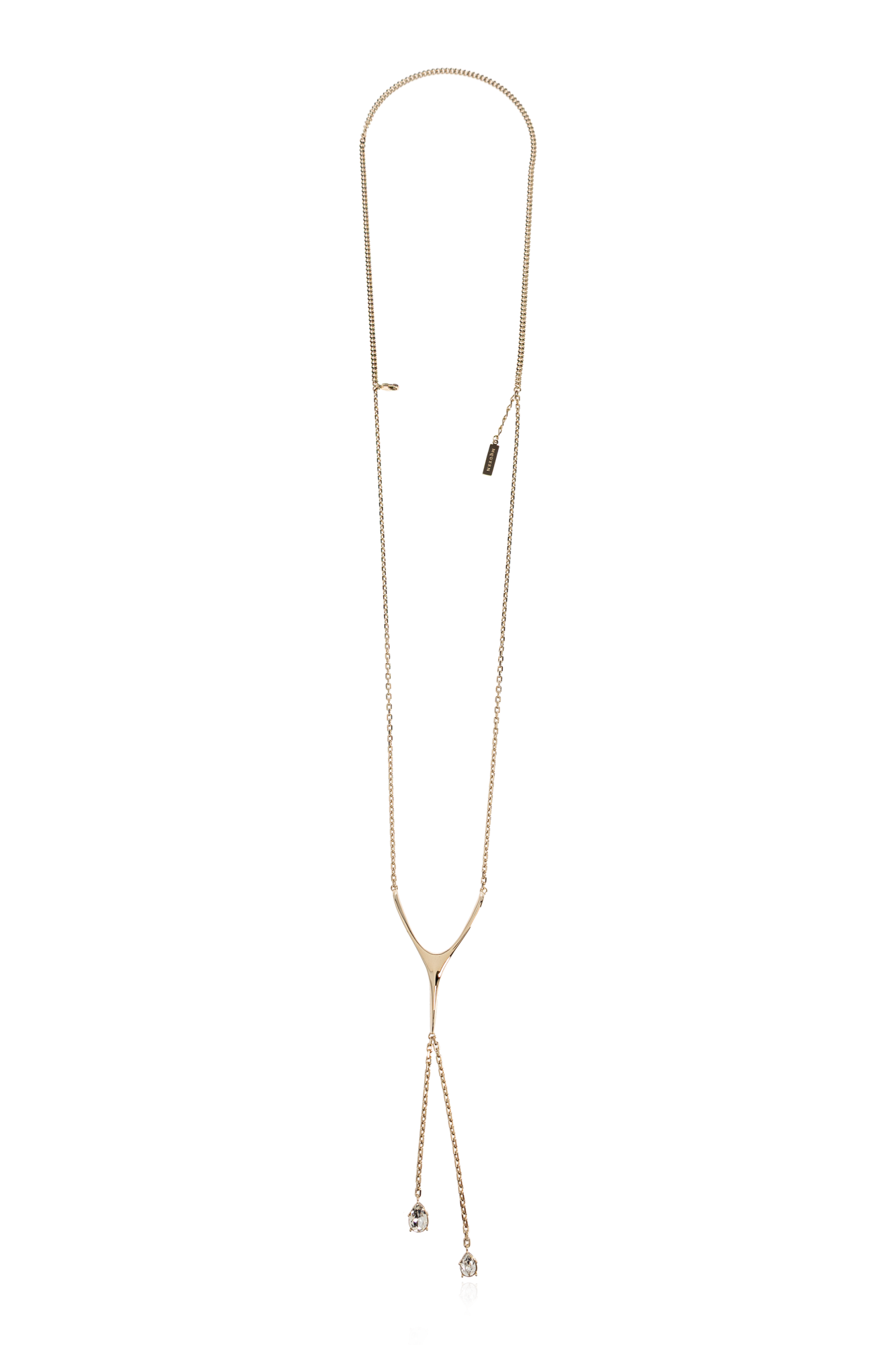 Alexander McQueen Naszyjnik Z Zawieszkami, Kobiety, Złoty