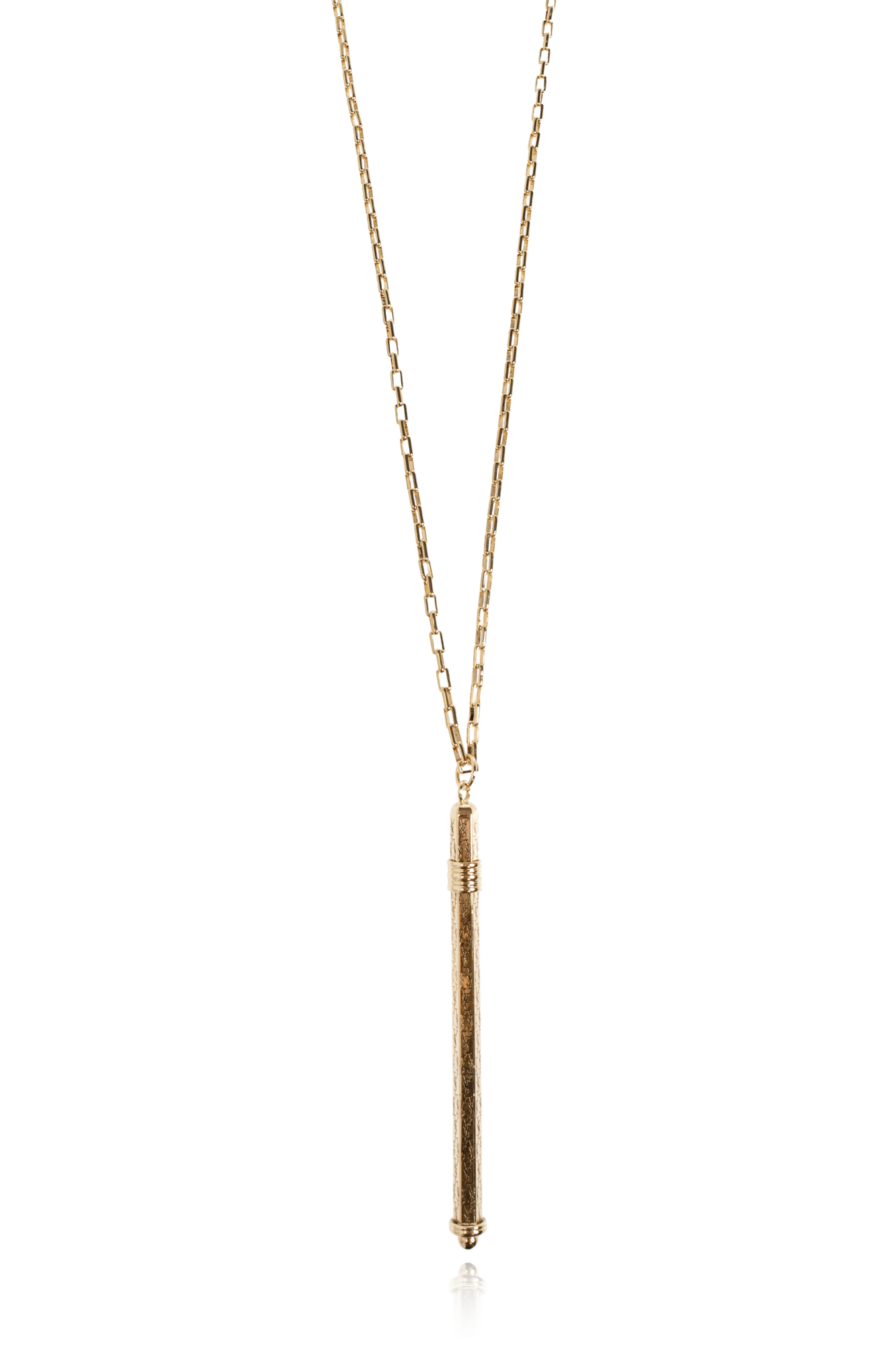 Saint Laurent Naszyjnik Z Zawieszką, Kobiety, Złoty