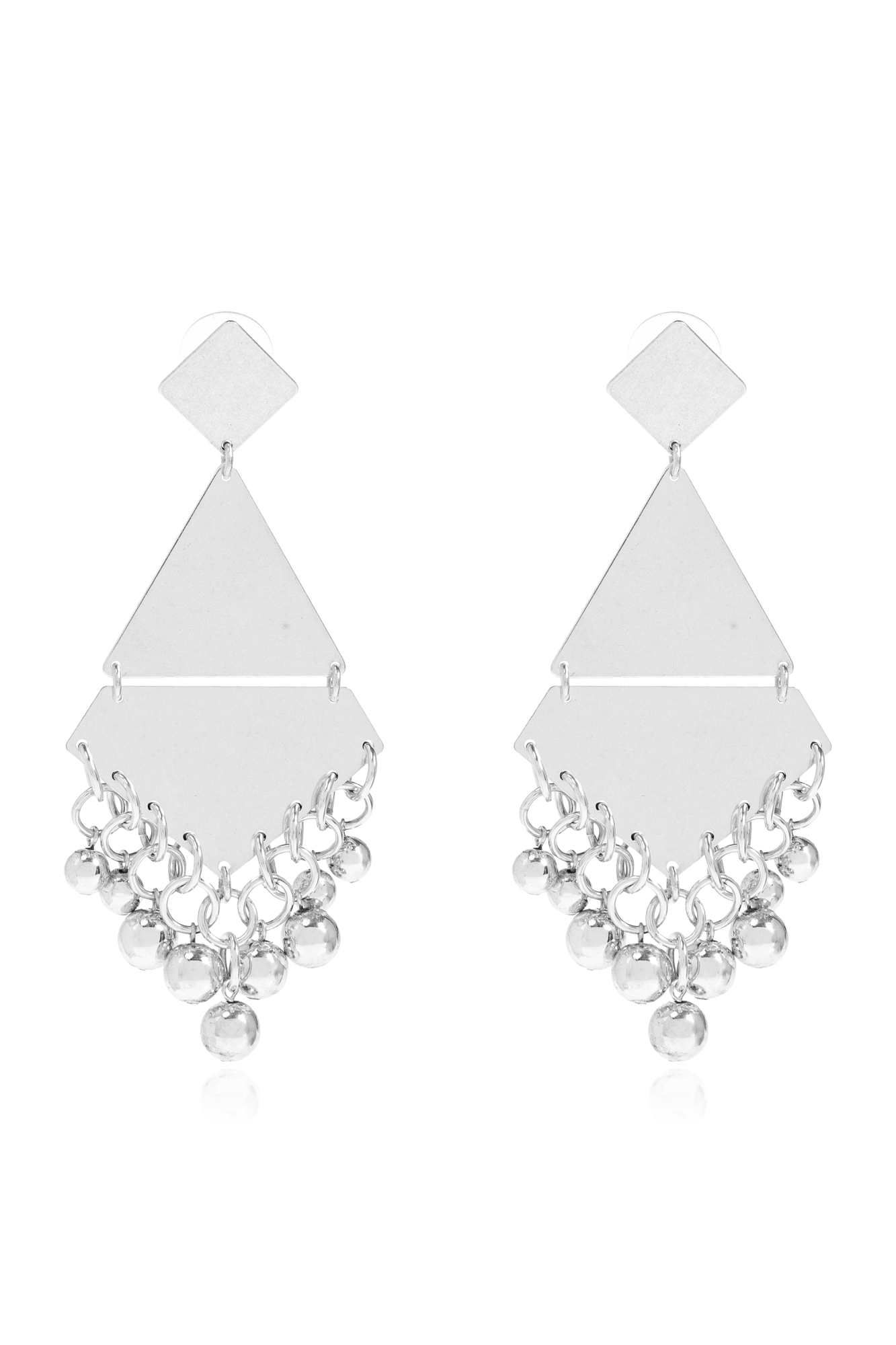 Isabel Marant Kolczyki `Pendant`, Kobiety, Srebrny