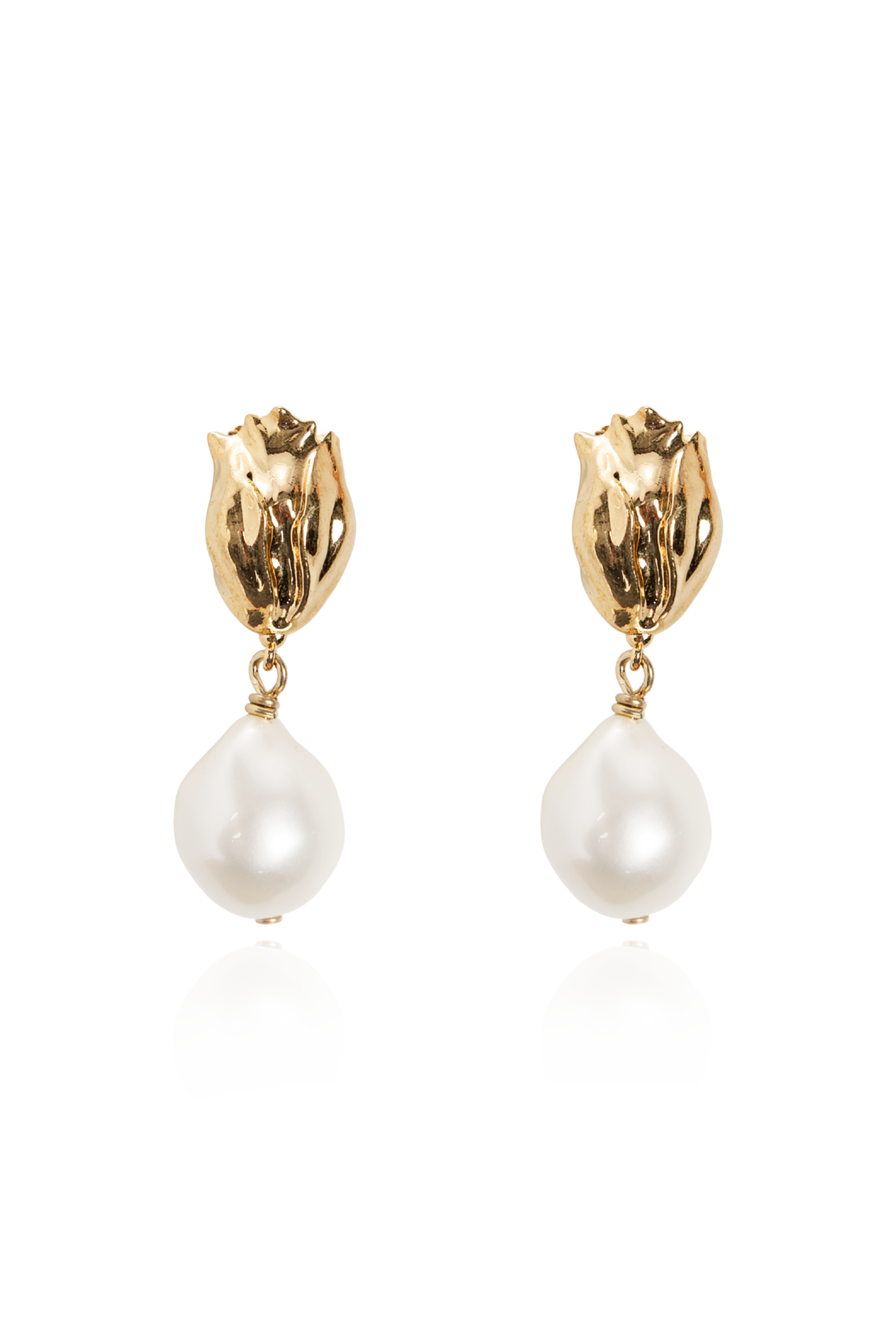 Chloé Kolczyki `Tulip`, Kobiety, Złoty