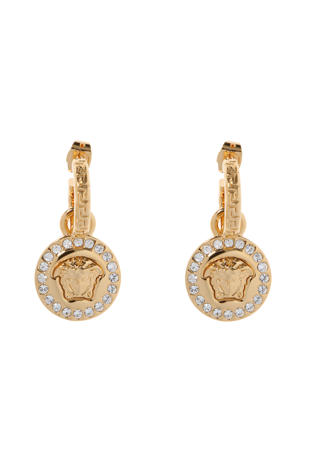 Versace Kolczyki Z Głową Meduzy, Kobiety, Złoty