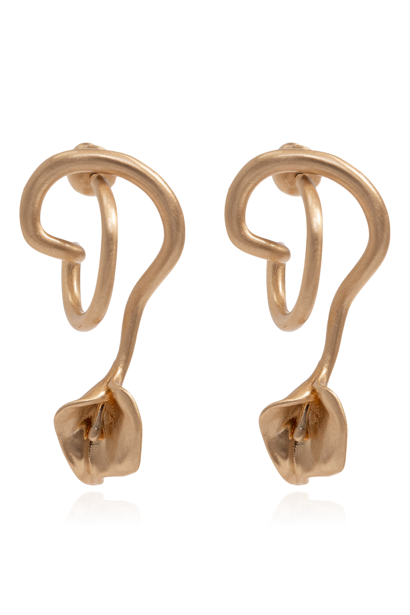 Cult Gaia Kolczyki ‘Calla Wavy’, Kobiety, Złoty