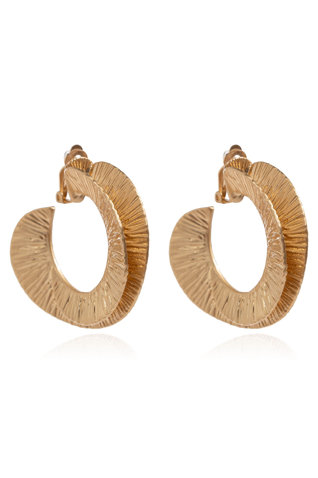 Cult Gaia Kolczyki ‘Ren Large Hoop’, Kobiety, Złoty
