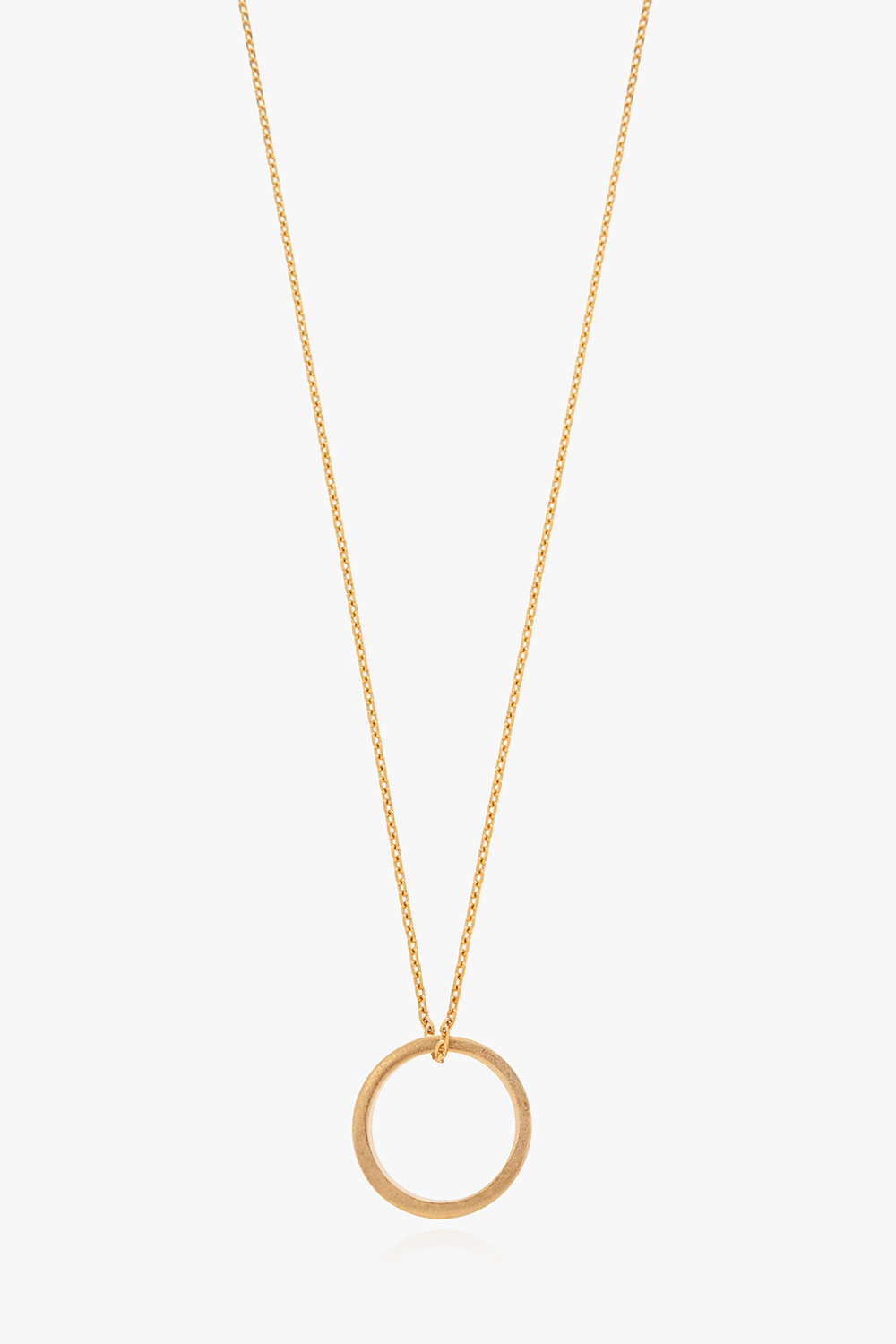 Maison Margiela Mosiężny Naszyjnik, Unisex, Złoty