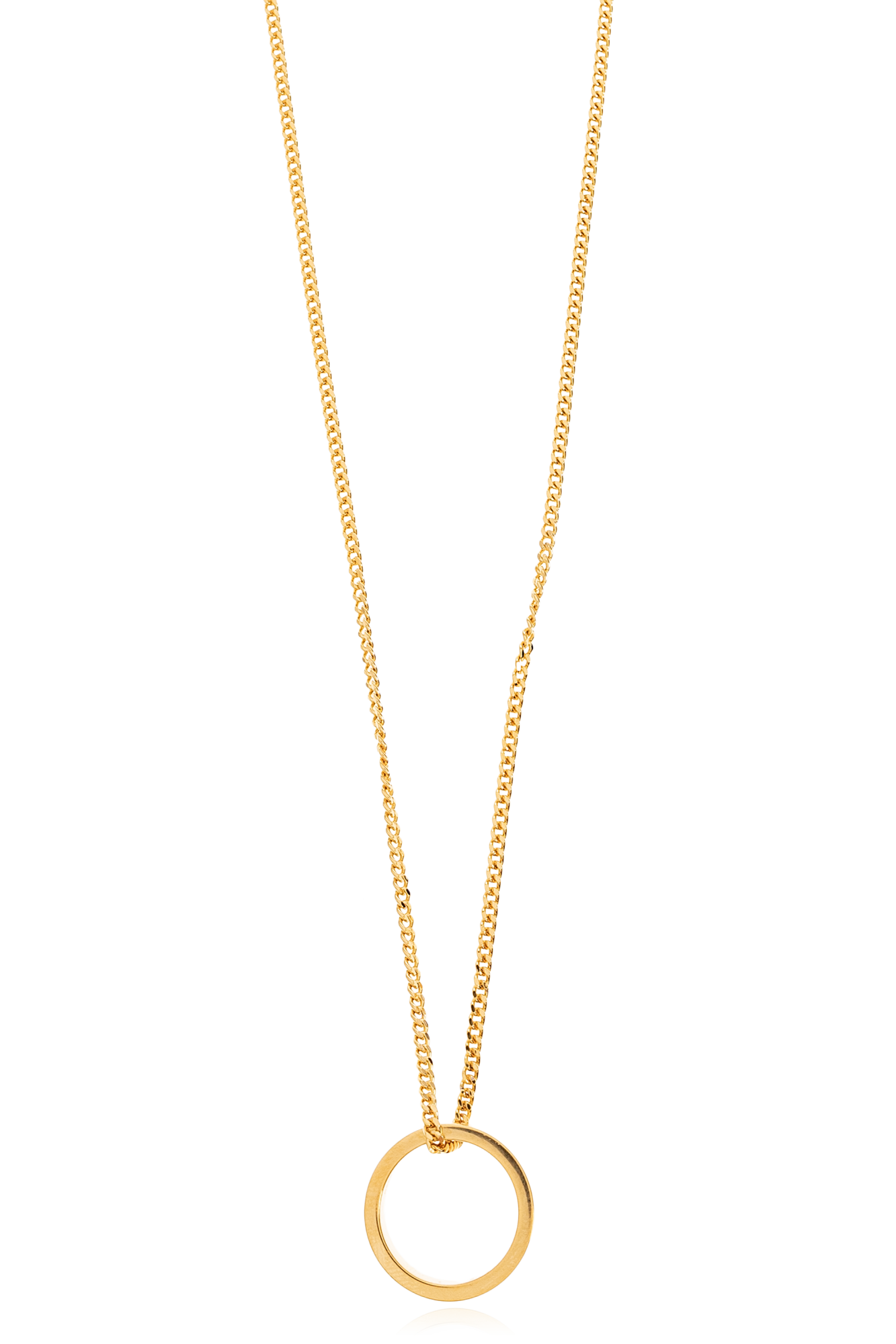 MM6 Maison Margiela Naszyjnik Z Zawieszką, Kobiety, Złoty