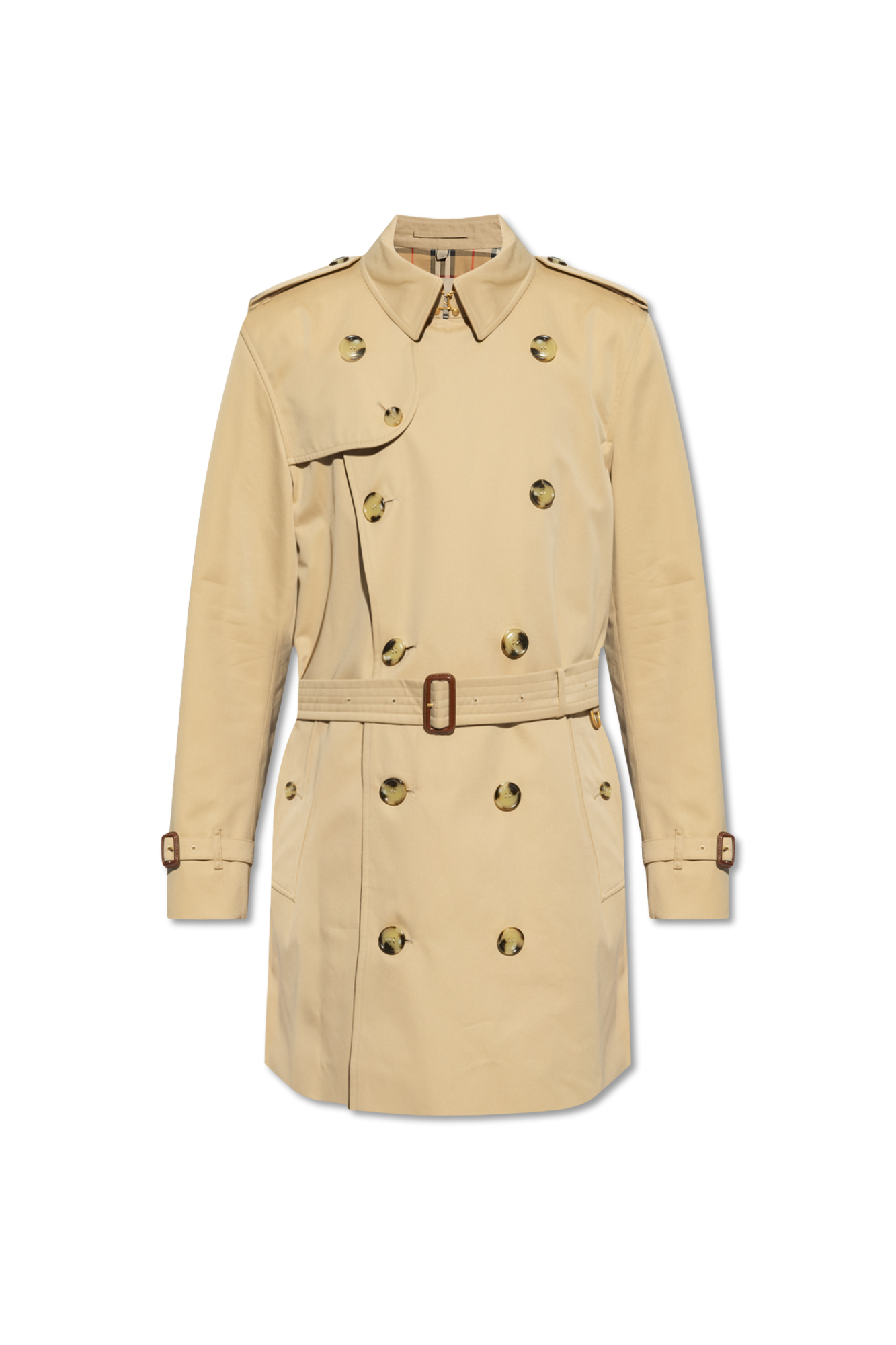 Burberry Trencz ‘Kensington Mid’, Mężczyźni, Beżowy