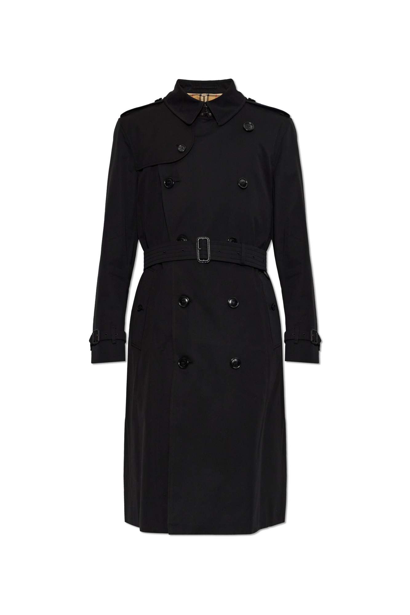 Burberry Płaszcz ‘Kensington’, Mężczyźni, Czarny