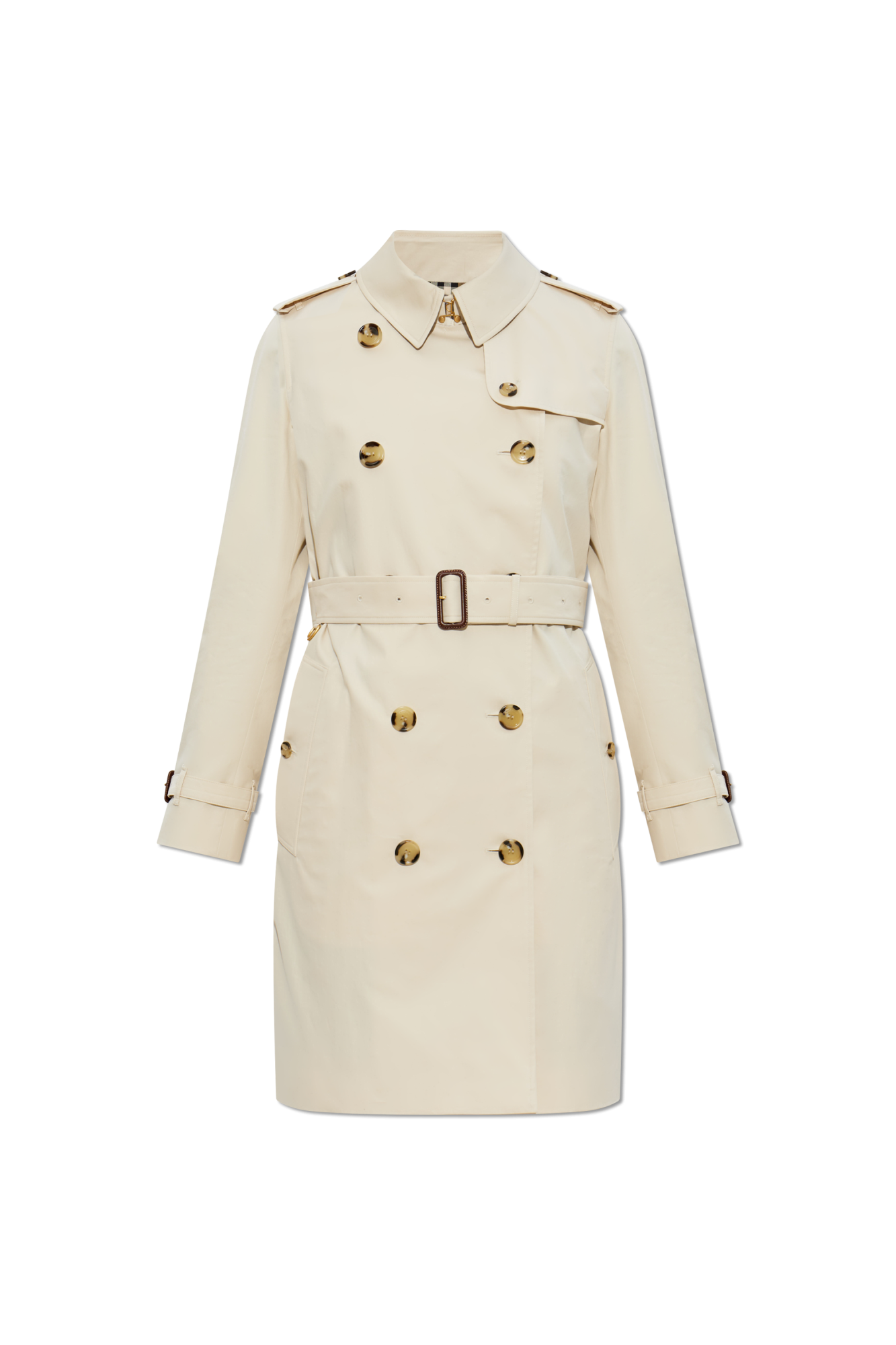 Burberry Trencz `Kensington`, Kobiety, Kremowy