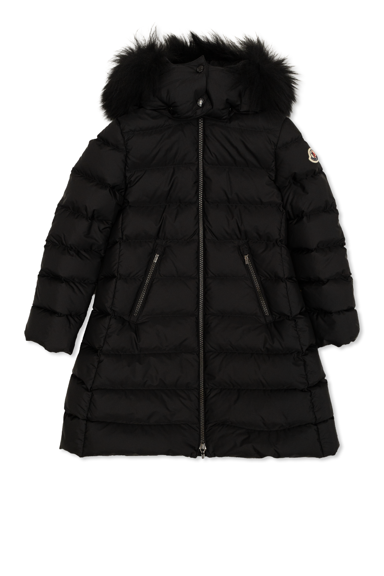 Moncler Enfant Puchowa Kurtka ‘Abeli.E’, Unisex, Czarny