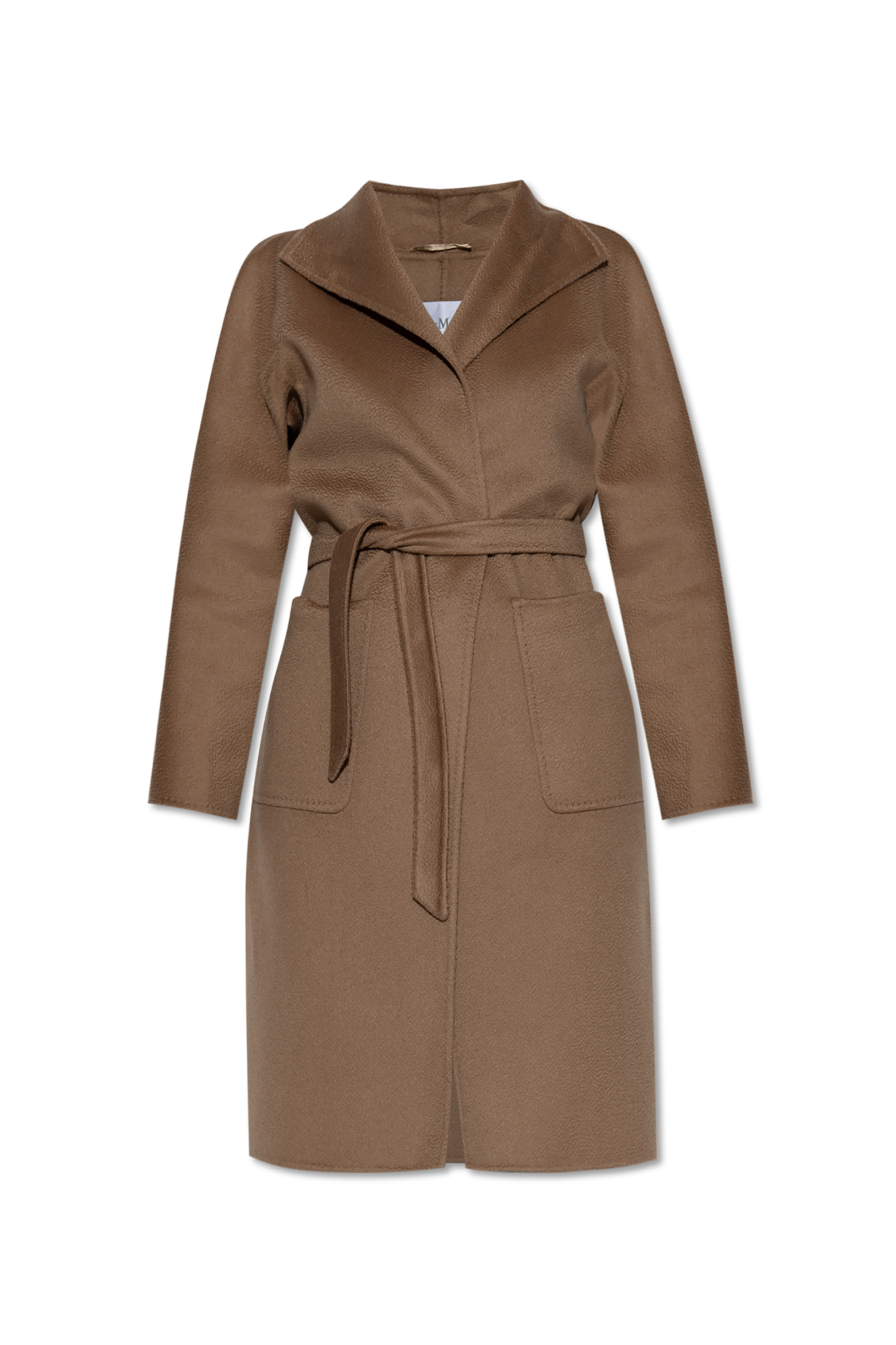 Max Mara Kaszmirowy Płaszcz `Lilia`, Kobiety, Brązowy