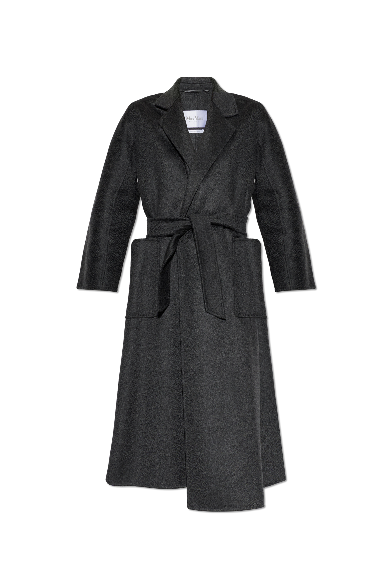 Max Mara Kaszmirowy Płaszcz `Ludmilla`, Kobiety, Szary