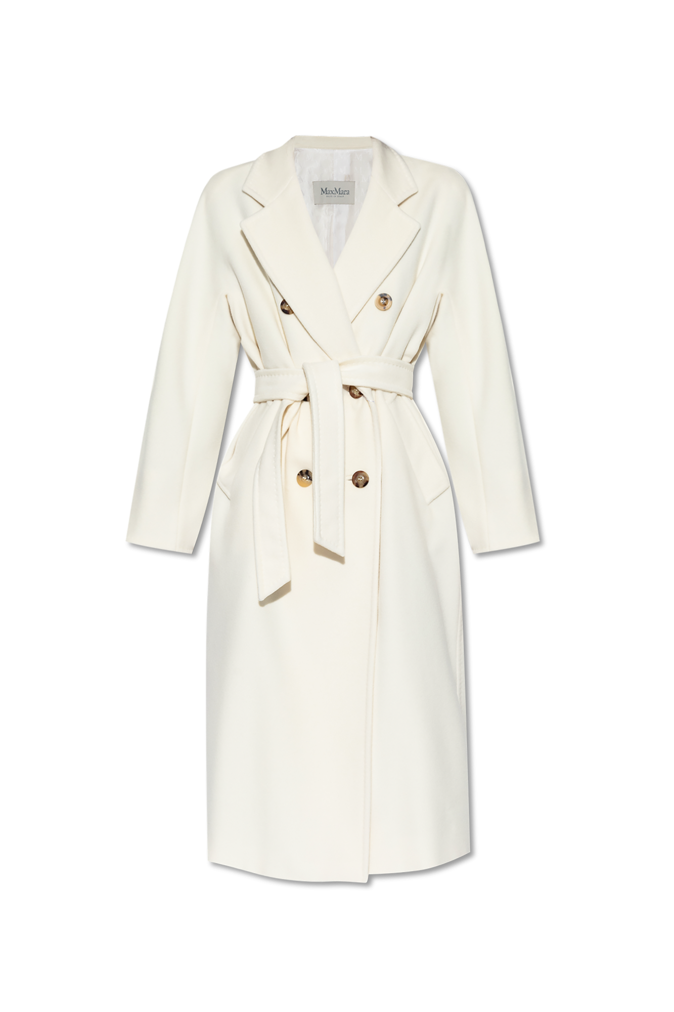 Max Mara Płaszcz `Madame`, Kobiety, Kremowy