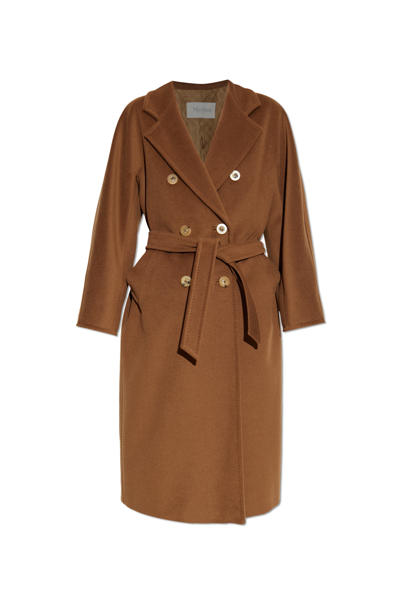Max Mara Płaszcz `Madame`, Kobiety, Brązowy