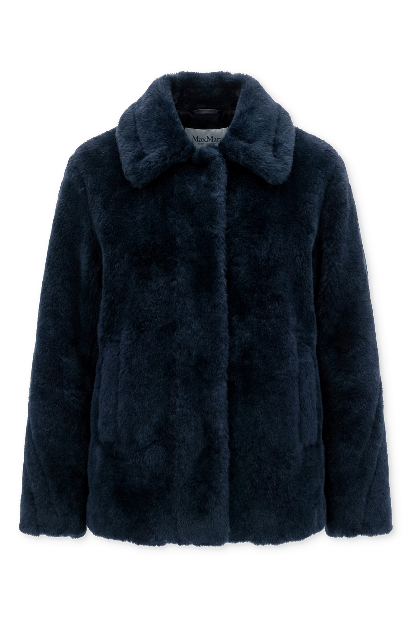 Max Mara Futro `Fuggito`, Kobiety, Granatowy