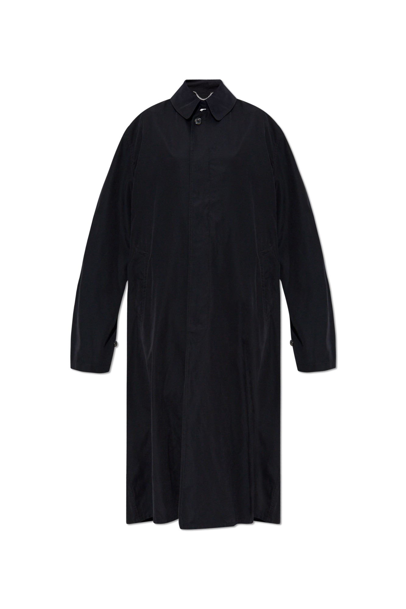 Maison Margiela Płaszcz Z Kieszeniami, Kobiety, Czarny