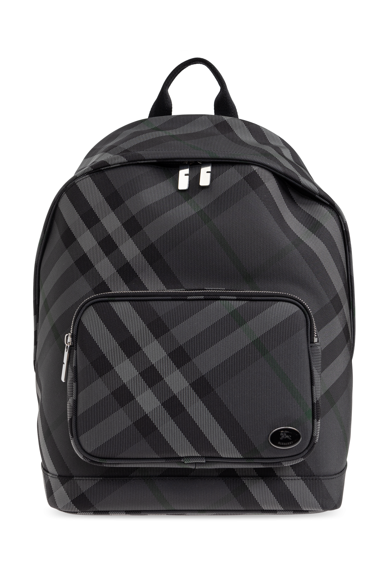 Burberry Plecak `Grid`, Mężczyźni, Szary
