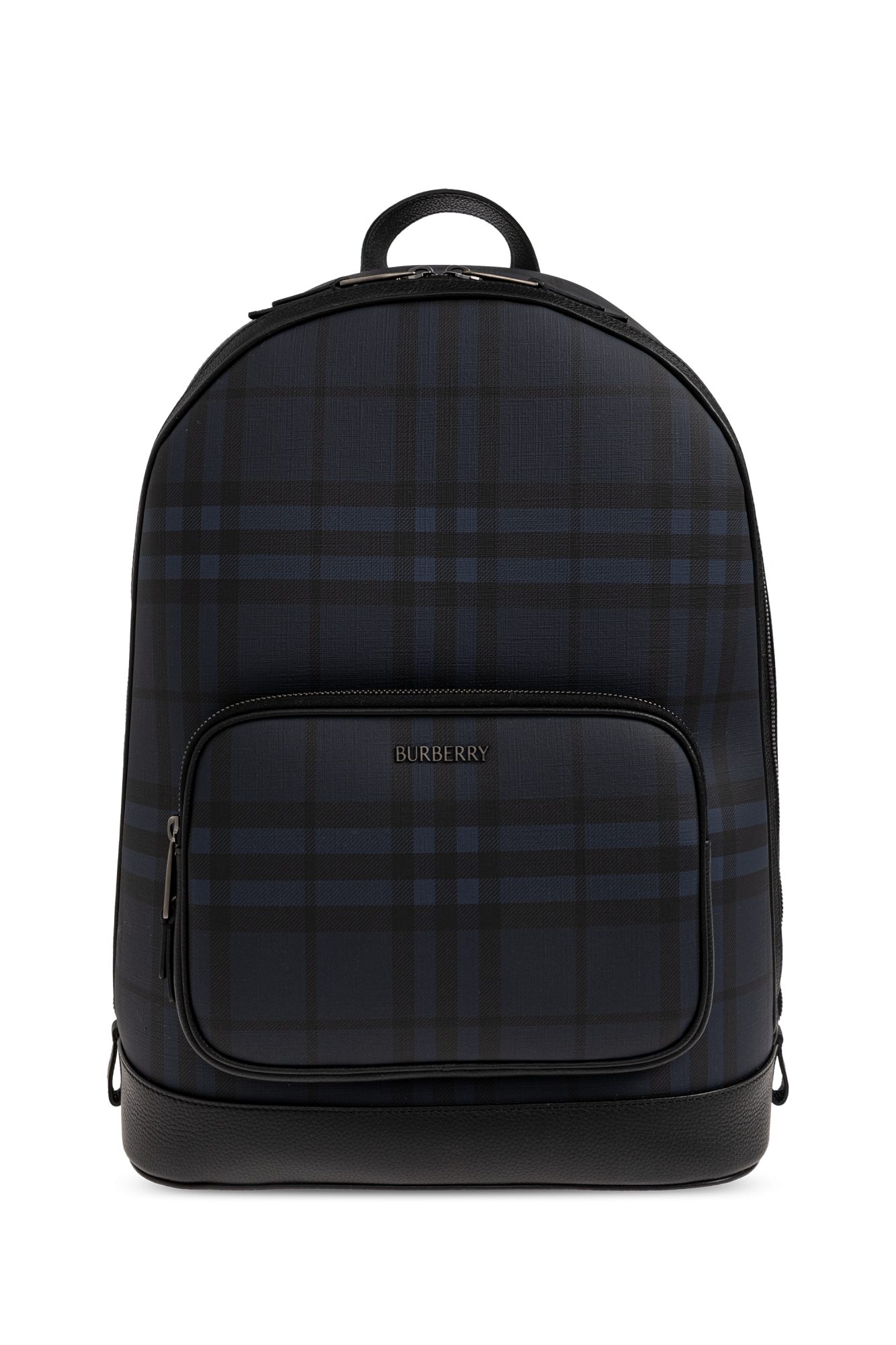 Burberry Plecak Z Logo, Mężczyźni, Granatowy