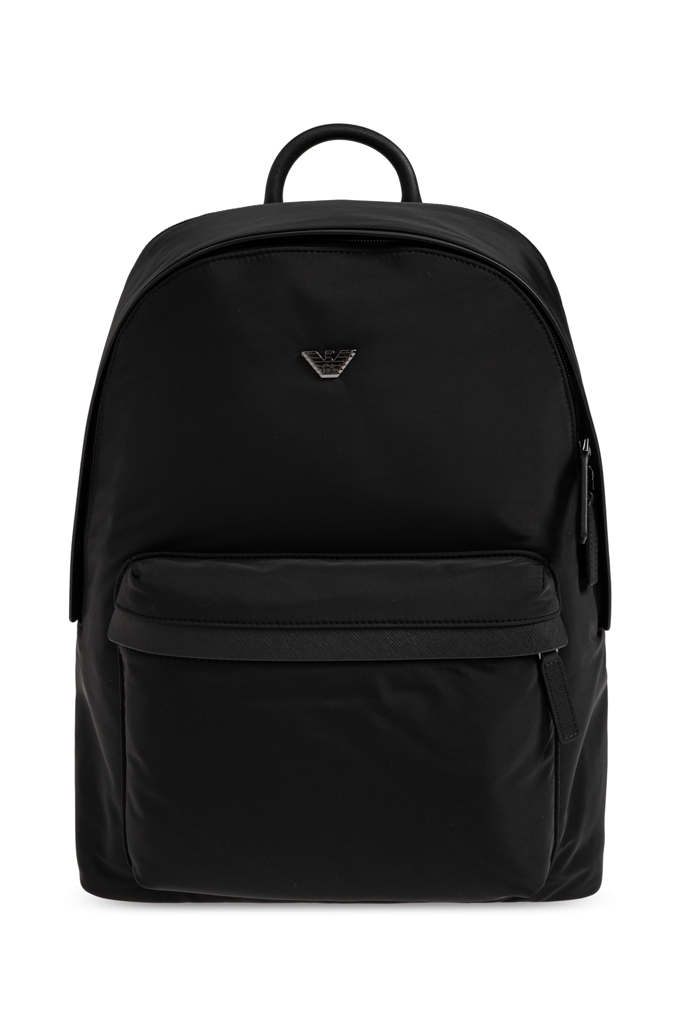 Emporio Armani Plecak Z Logo, Mężczyźni, Czarny
