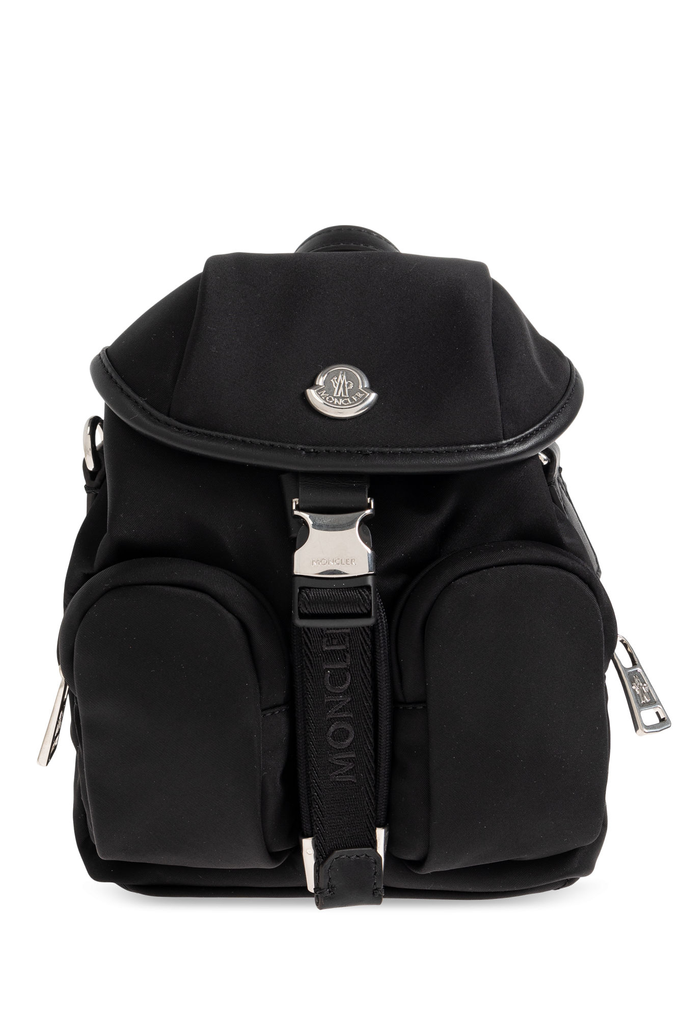 Moncler Plecak Z Logo ‘Mini’, Kobiety, Czarny