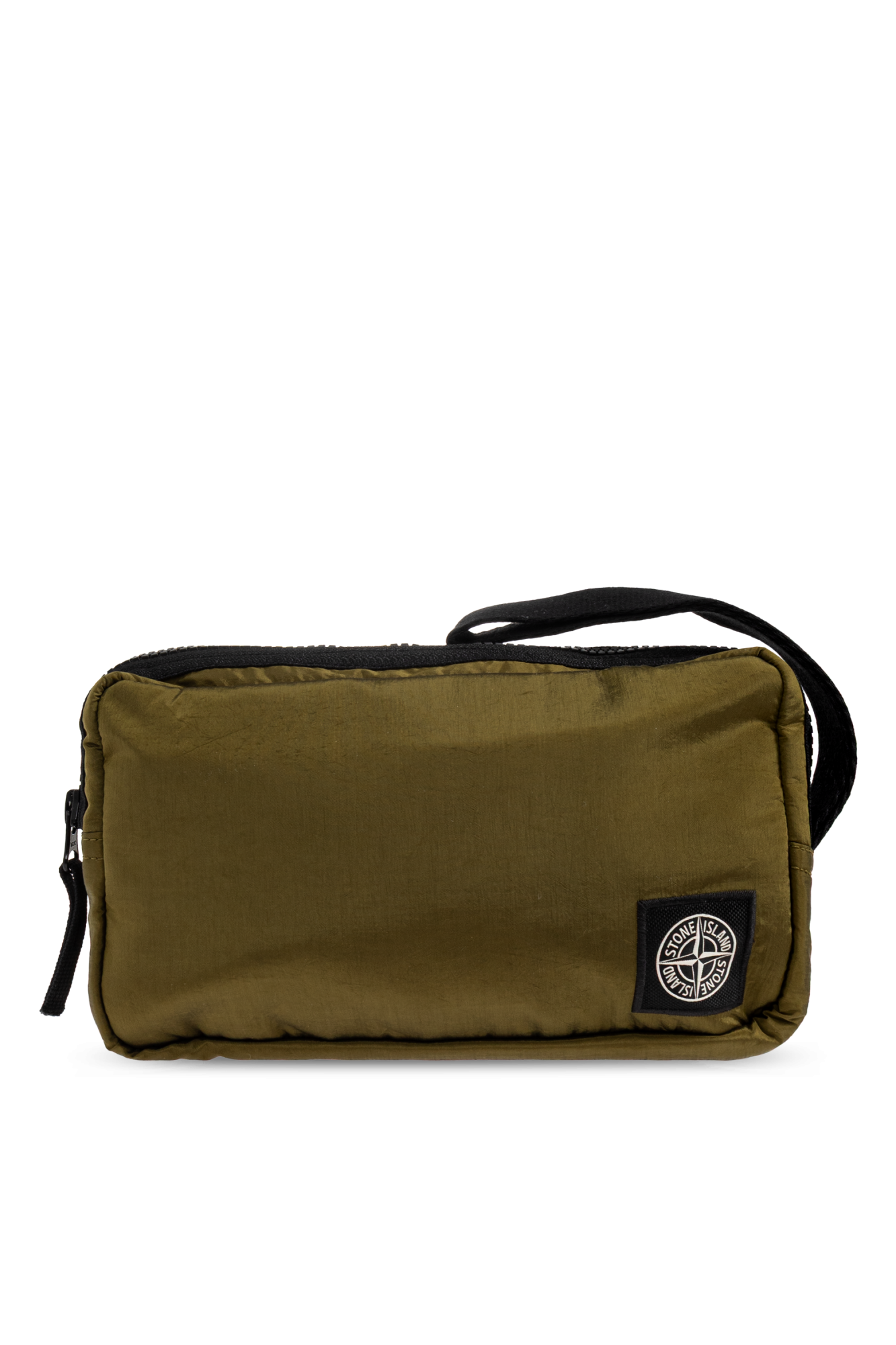 Stone Island Torba Z Paskiem Na Nadgarstek, Mężczyźni, Zielony