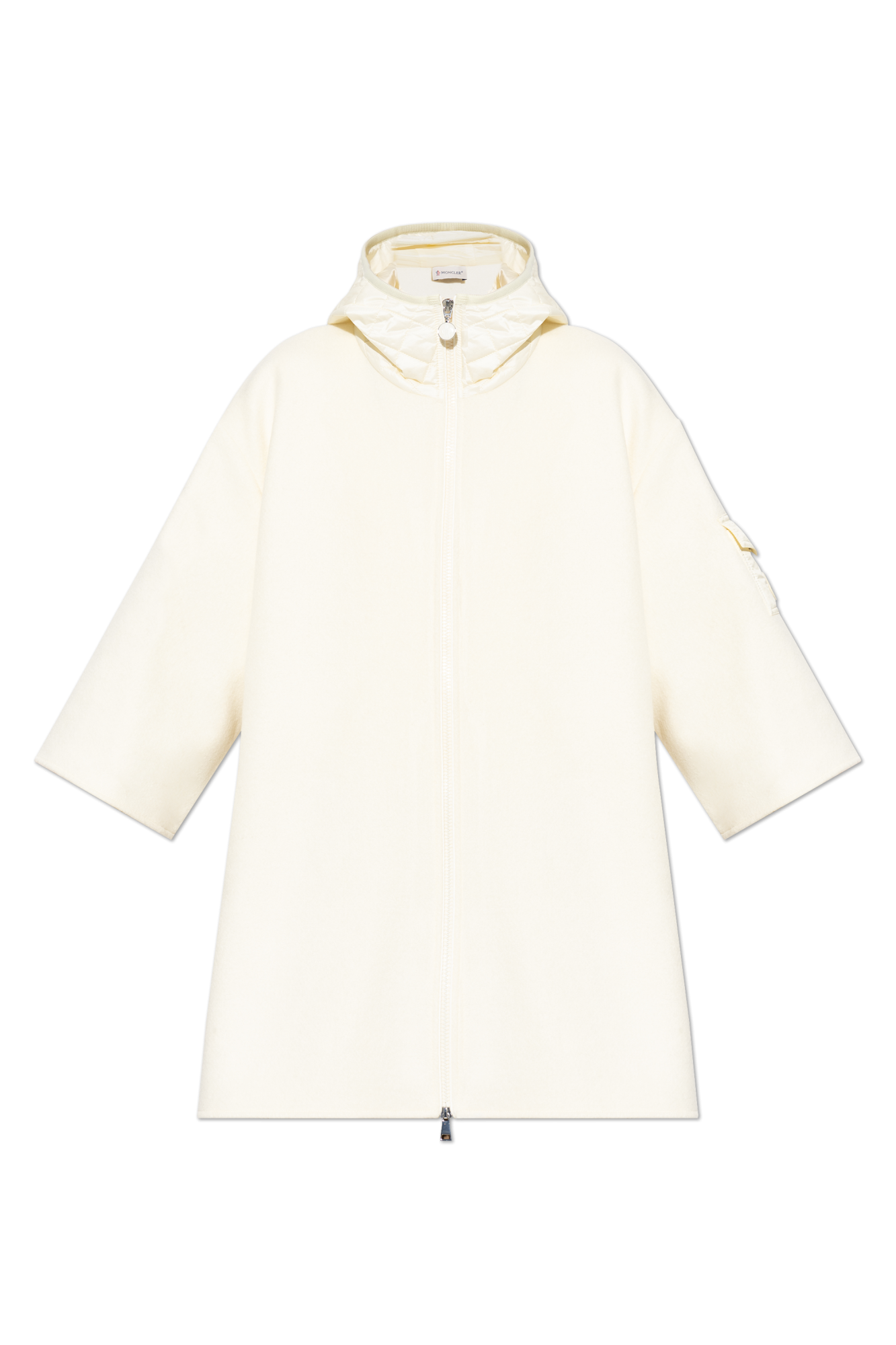 Moncler Poczno `Cape`, Kobiety, Kremowy