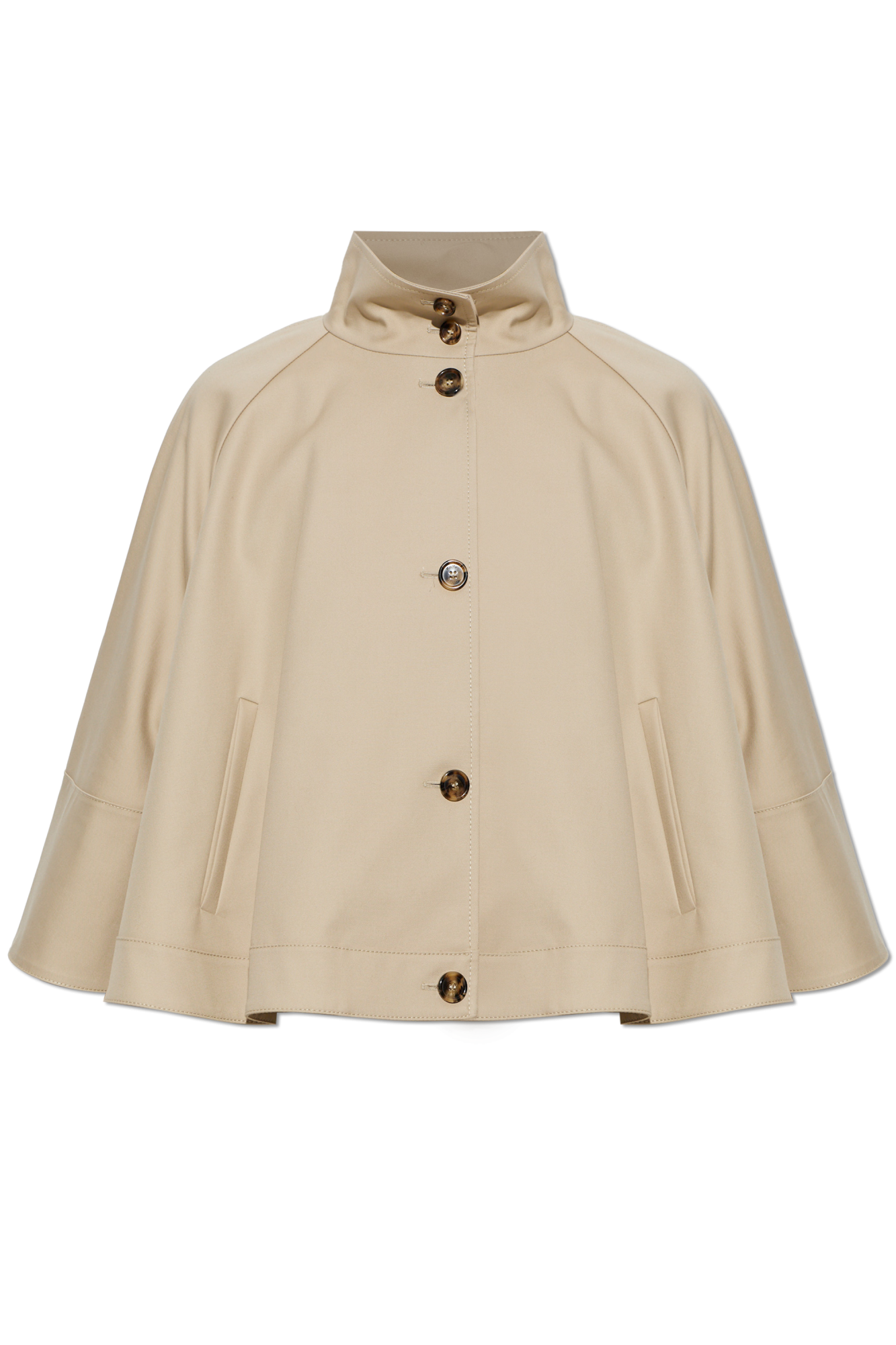 Max Mara Ponczo ‘Fulcro’, Kobiety, Beżowy