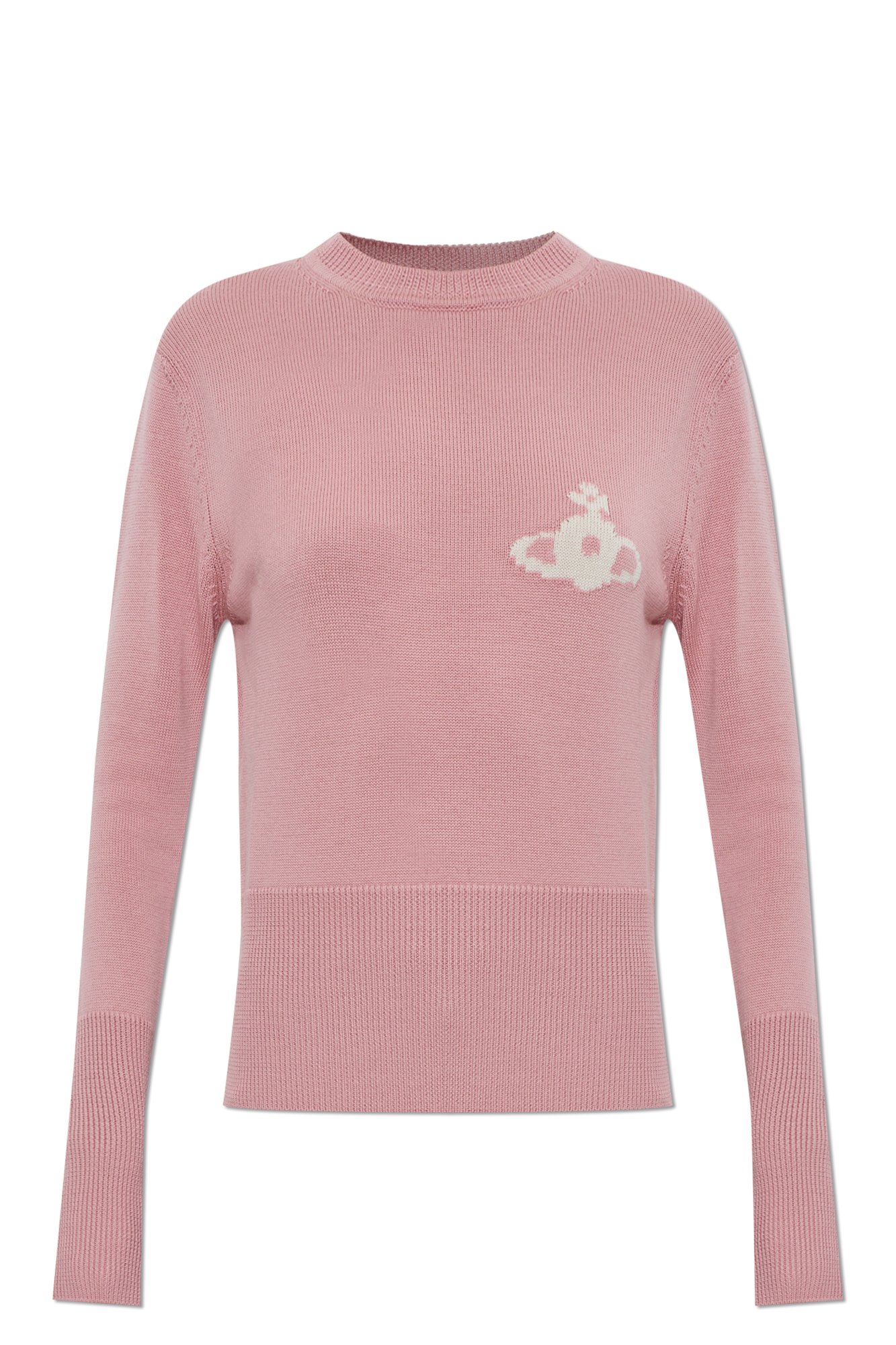 Vivienne Westwood Wełniany Sweter ‘Katie’, Kobiety, Różowy
