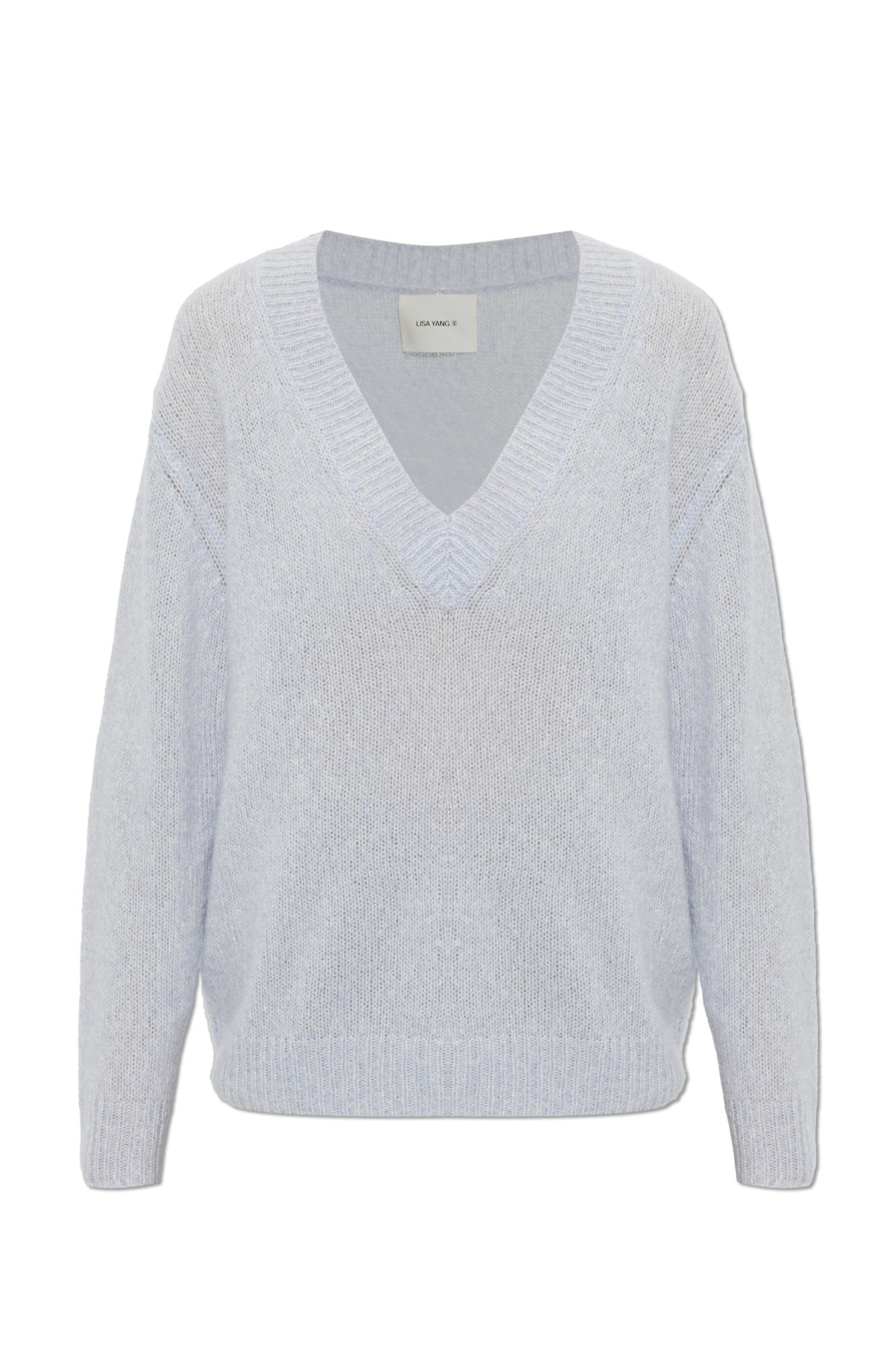 Lisa Yang Kaszmirowy Sweter ‘Leona’, Kobiety, Niebieski