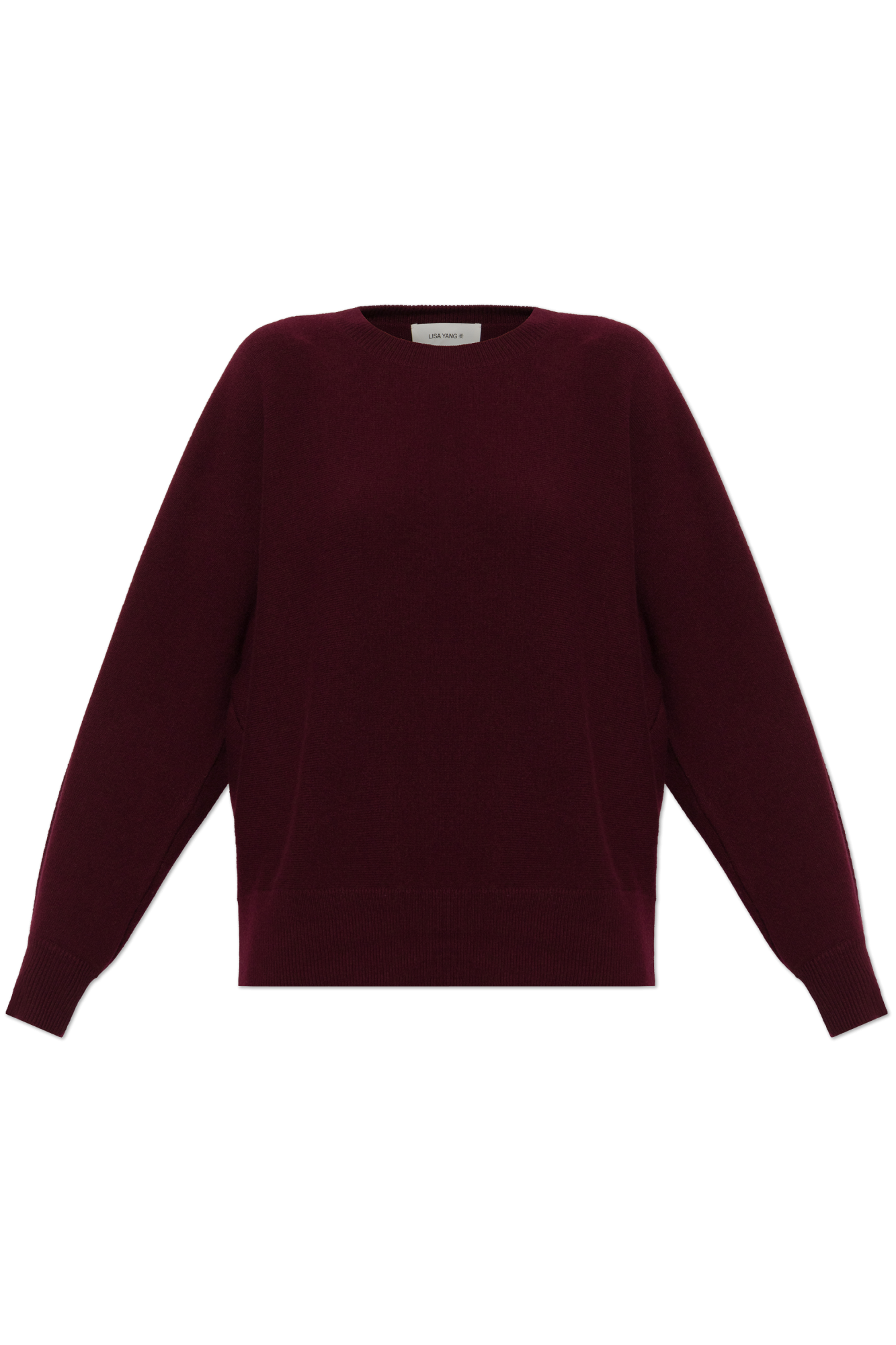 Lisa Yang Kaszmirowy Sweter ‘Haily’, Kobiety, Bordo