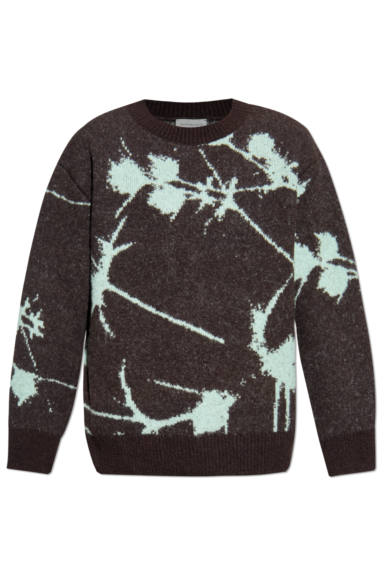 Dries Van Noten Sweter `Mainland`, Mężczyźni, Brązowy