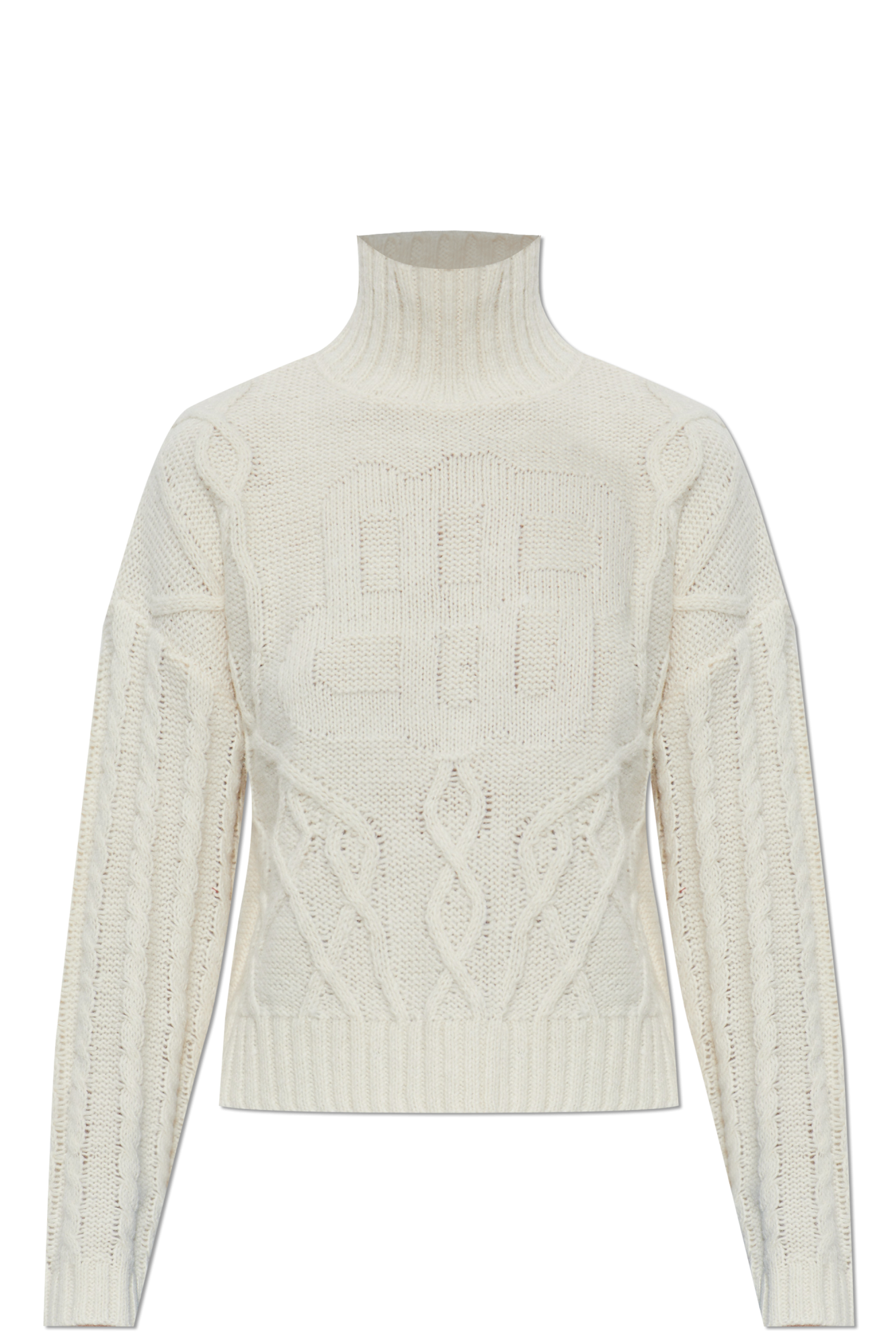 Munthe Sweter `Loganberry`, Kobiety, Kremowy