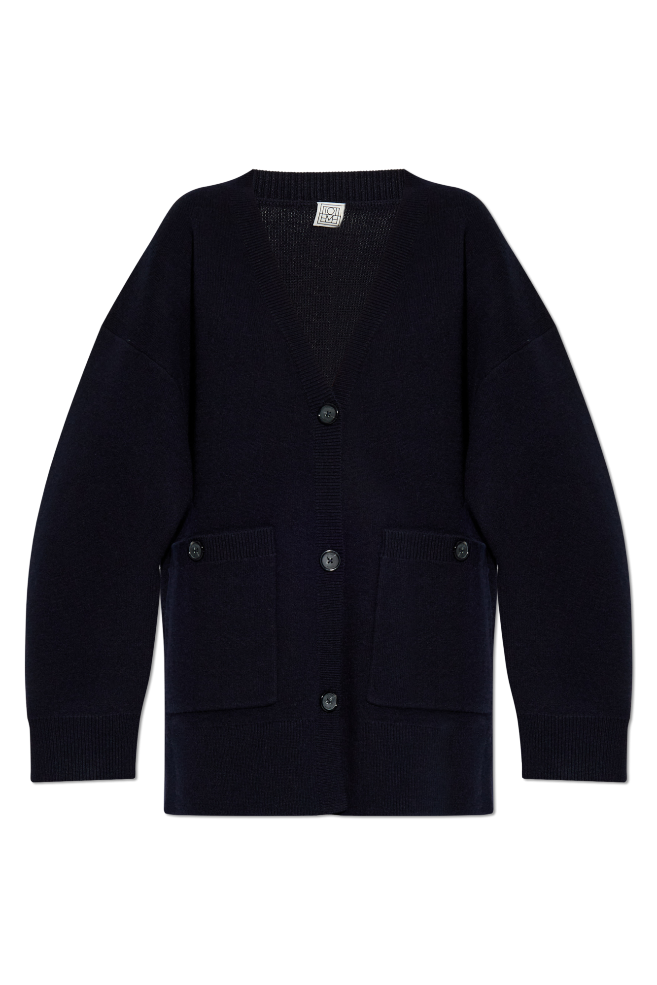TOTEME Kardigan Typu `oversize`, Kobiety, Granatowy