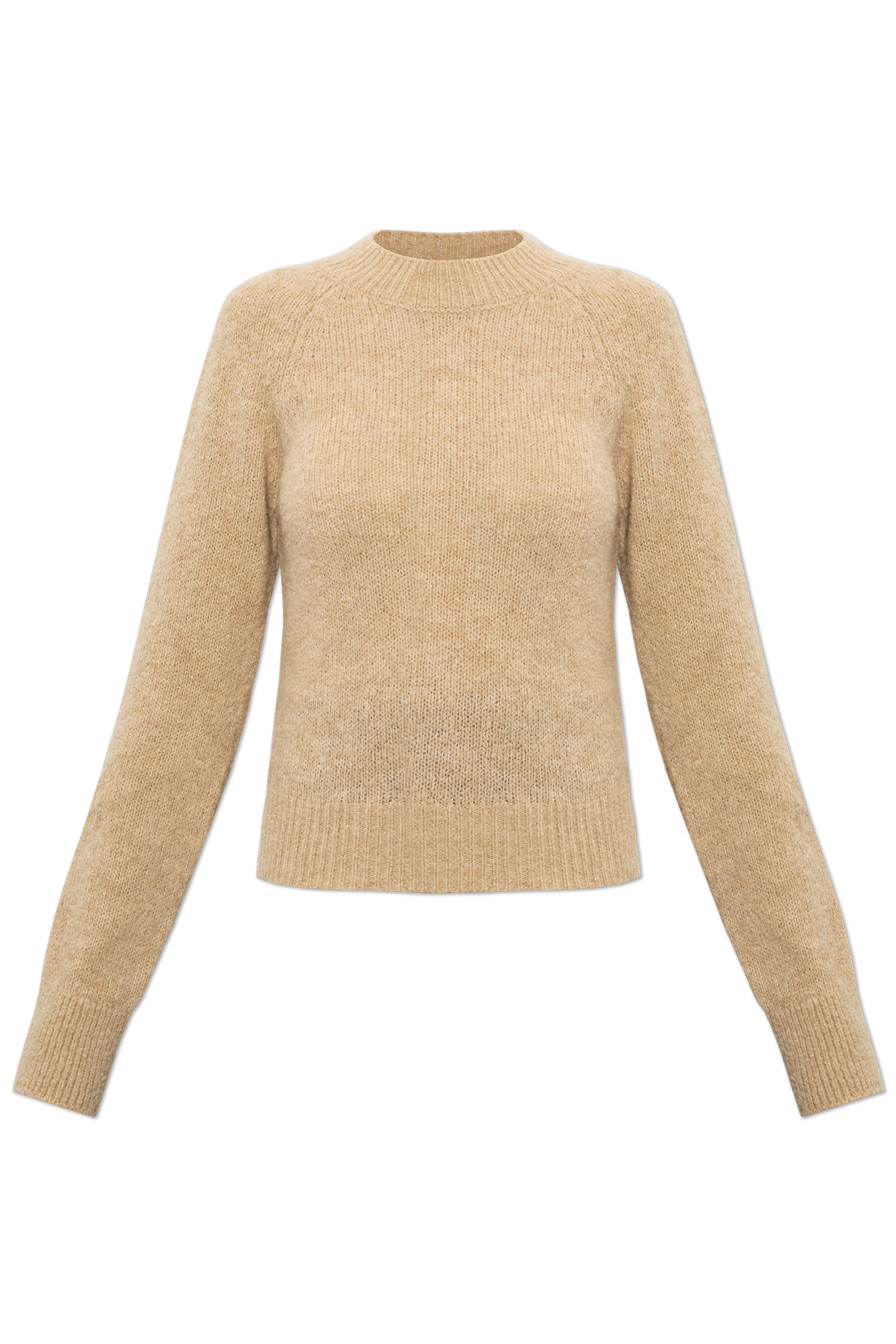 Dries Van Noten Wełniany Sweter ‘Texas’, Kobiety, Beżowy