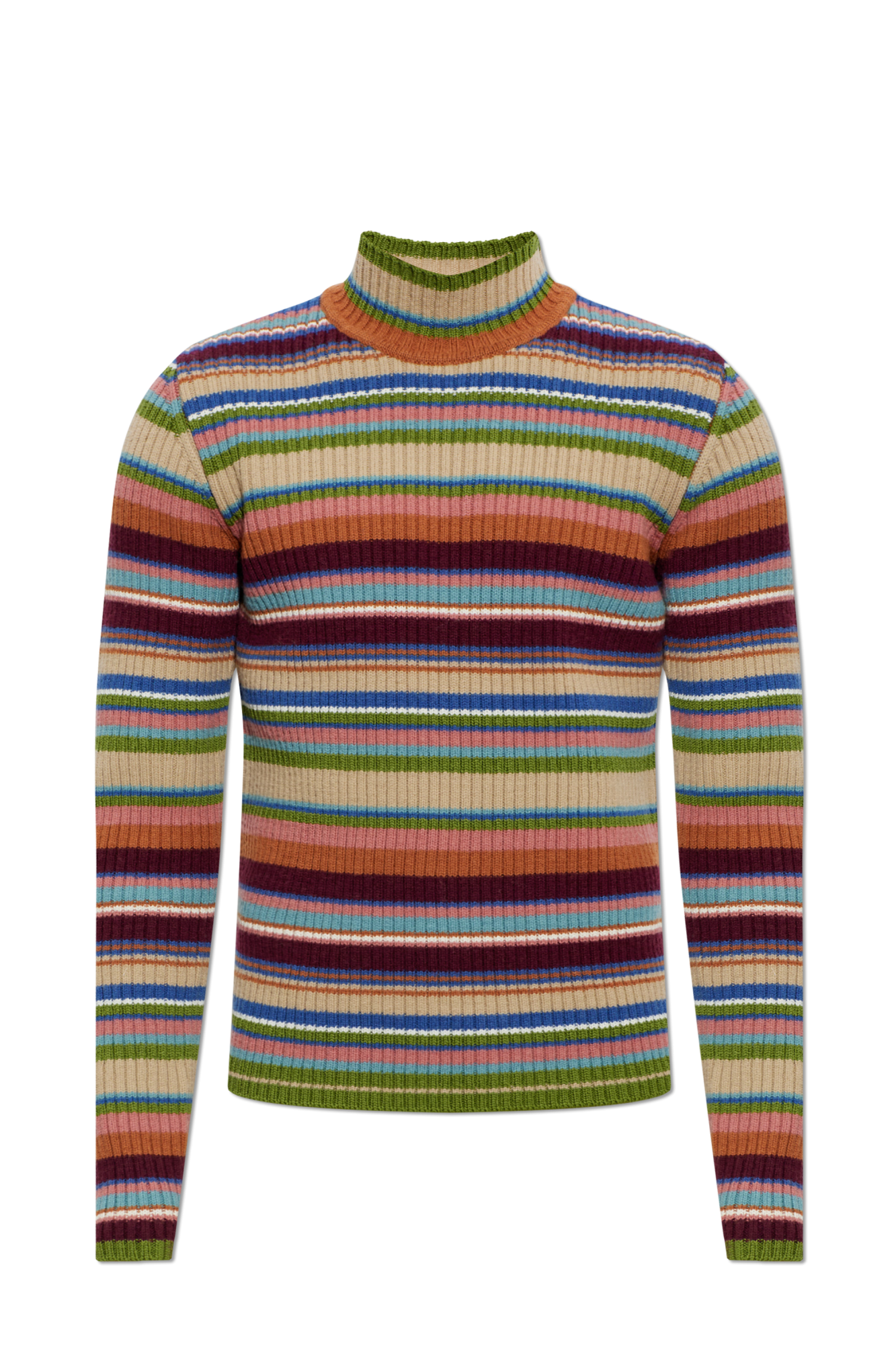Dries Van Noten Wełniany Sweter `Mazyr`, Mężczyźni, Multikolor