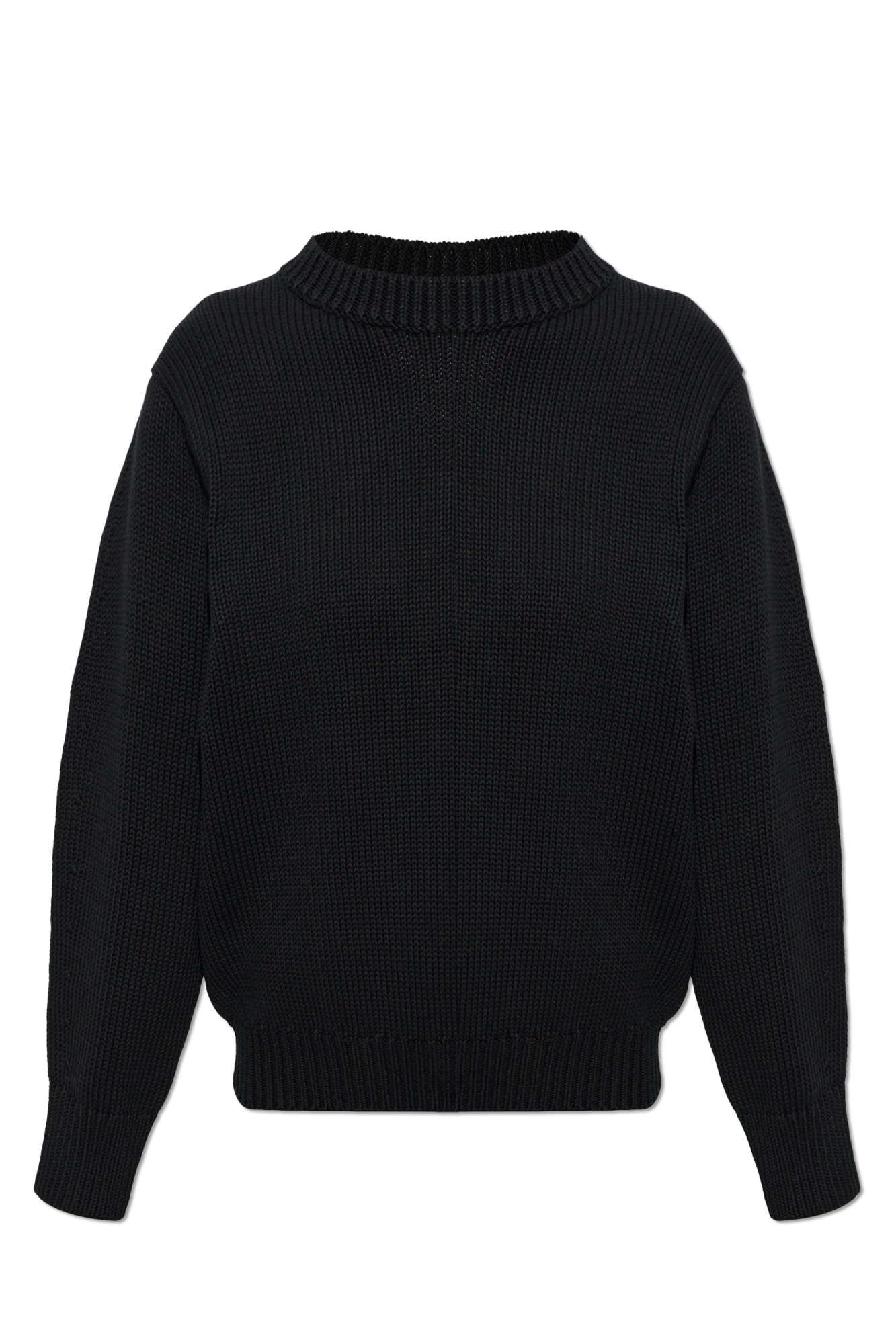 TOTEME Sweter Z Okrągłym Dekoltem, Kobiety, Czarny