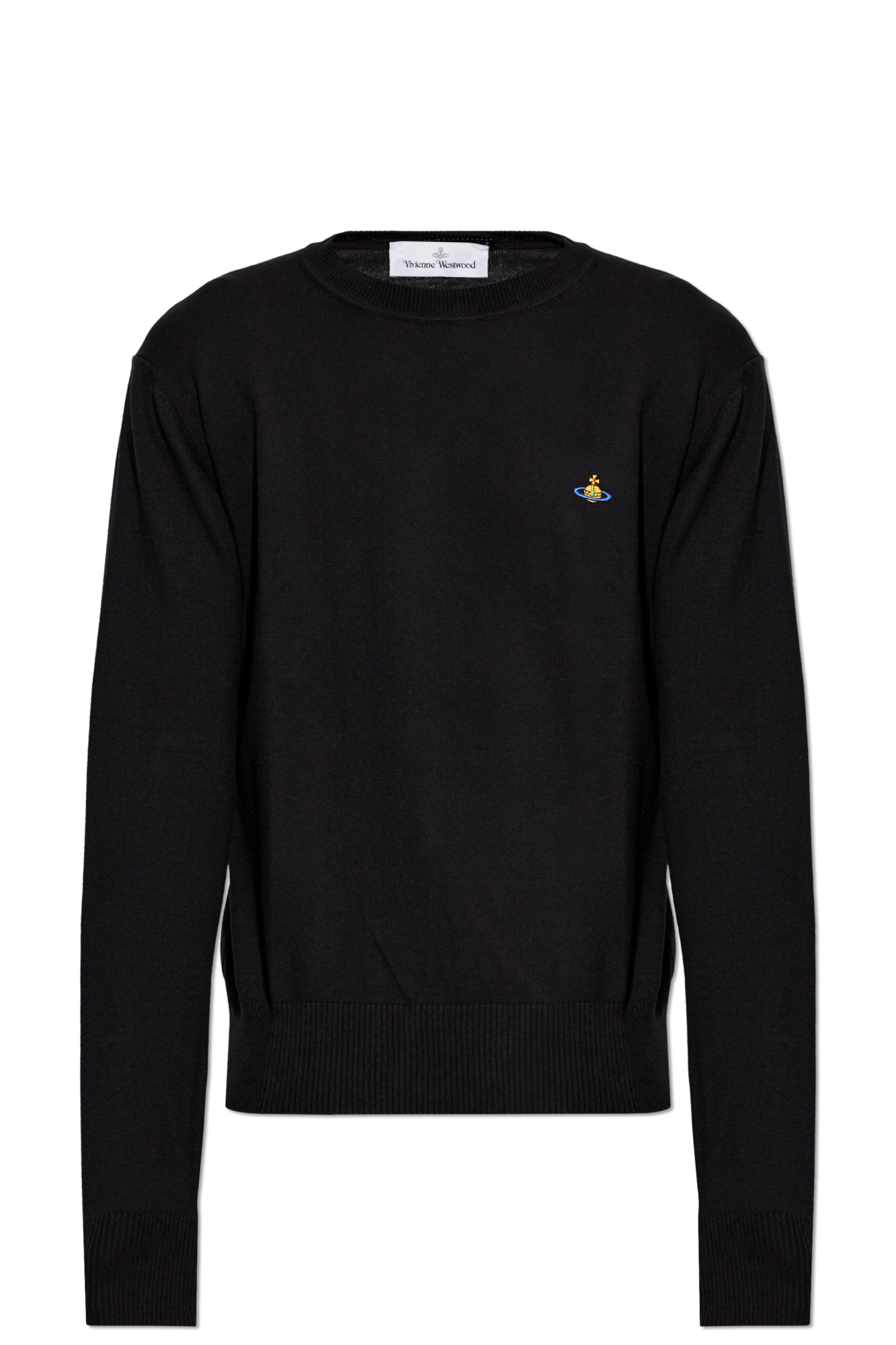 Vivienne Westwood Sweter ‘Alex Round Neck’, Mężczyźni, Czarny