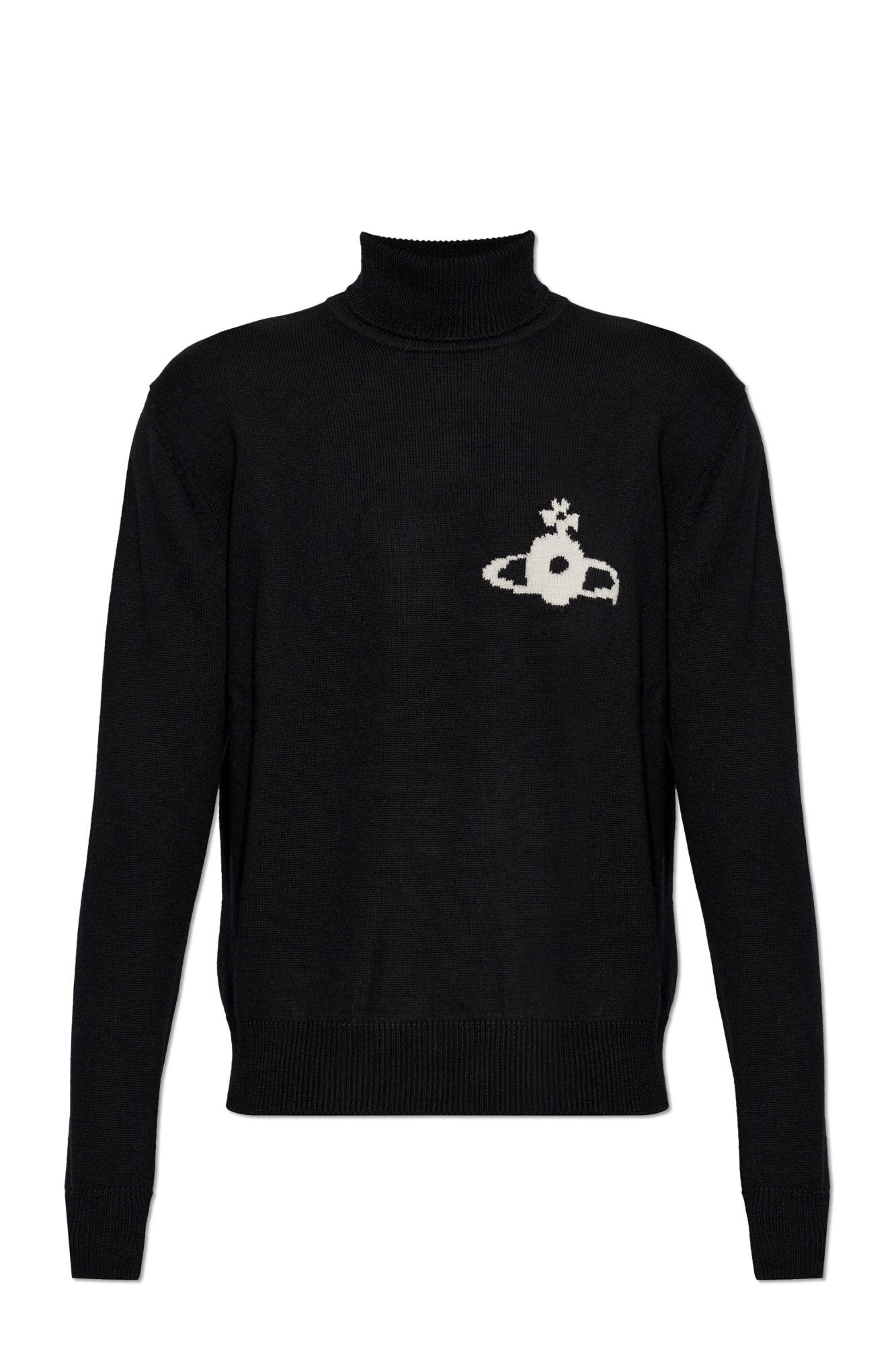 Vivienne Westwood Wełniany Golf ‘Mark’, Mężczyźni, Czarny