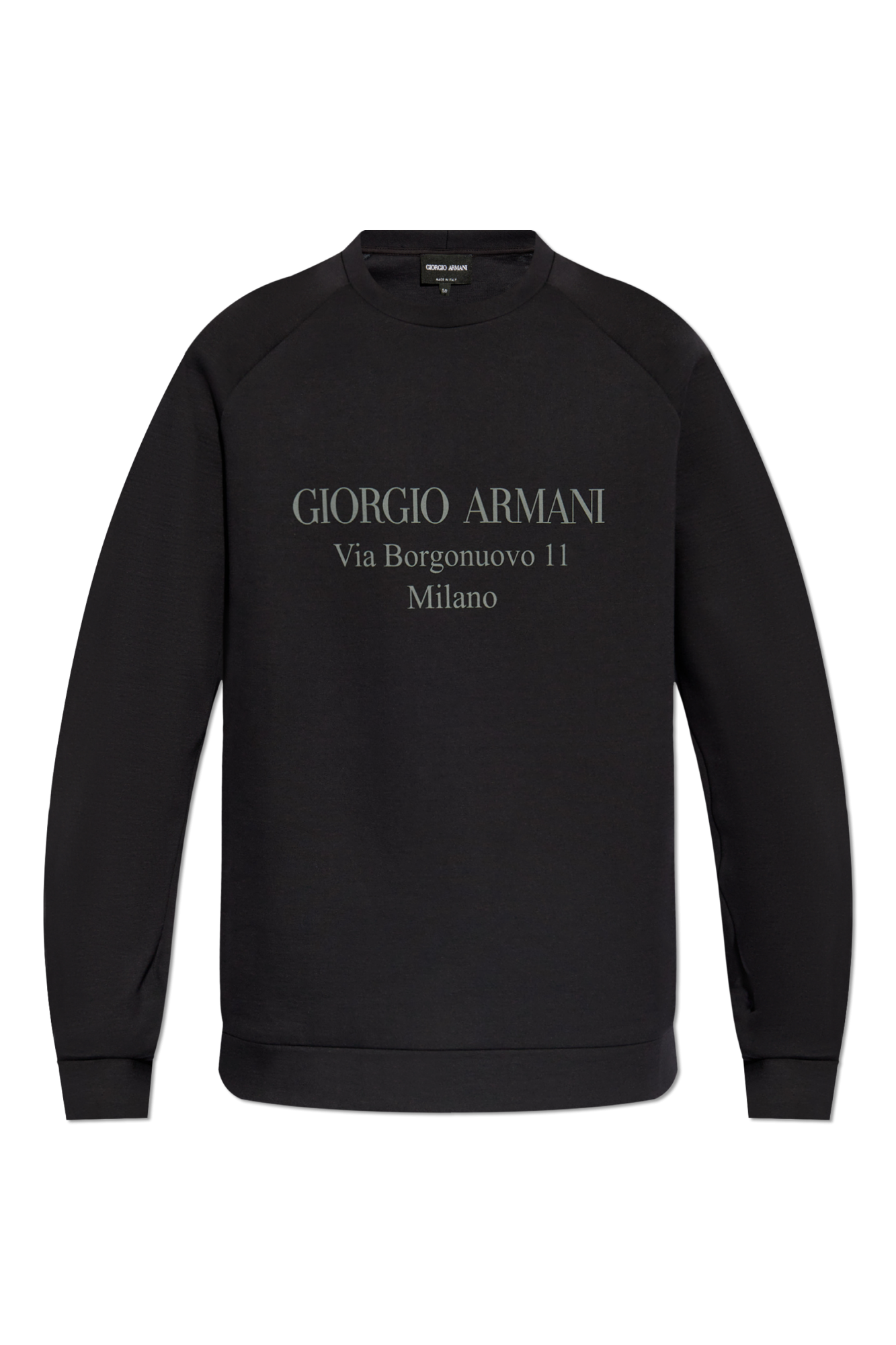 Giorgio Armani Bluza Z Logo, Mężczyźni, Szary