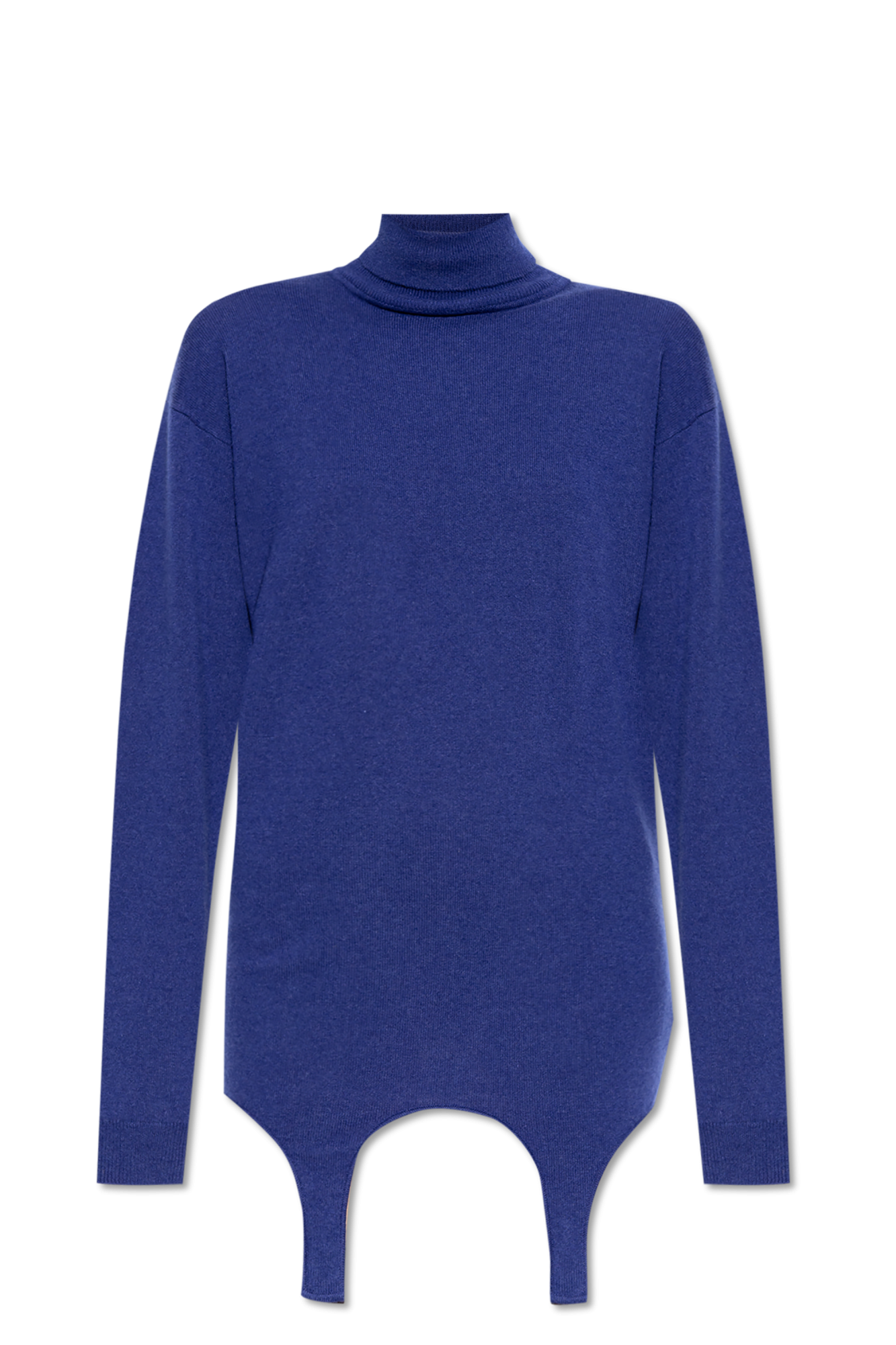 Saint Laurent Golf Z Paskami Do Pończoch, Kobiety, Niebieski