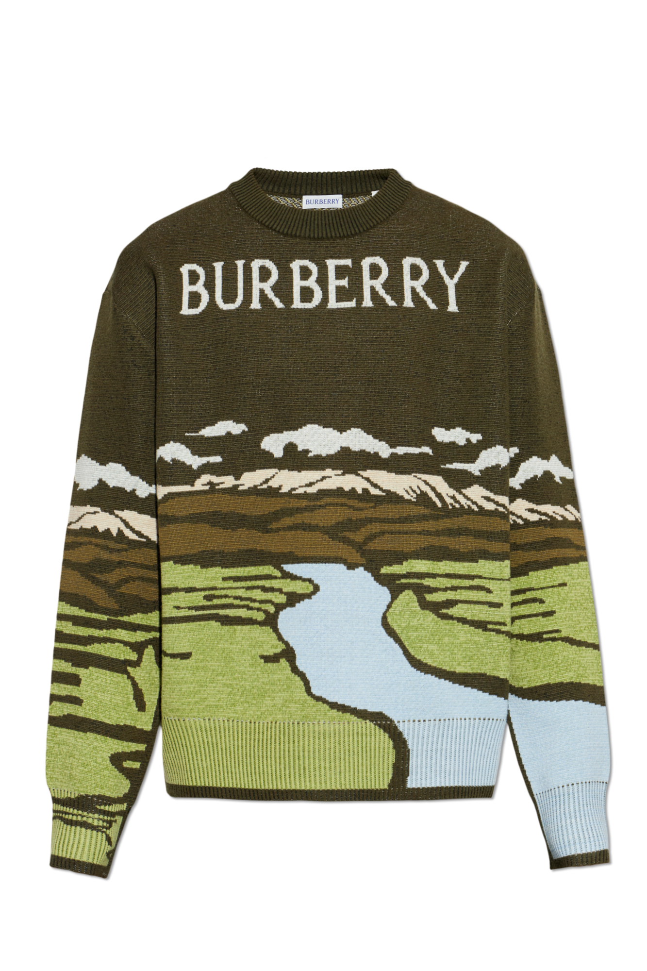 Burberry Sweter ‘Langdon’, Mężczyźni, Brązowy