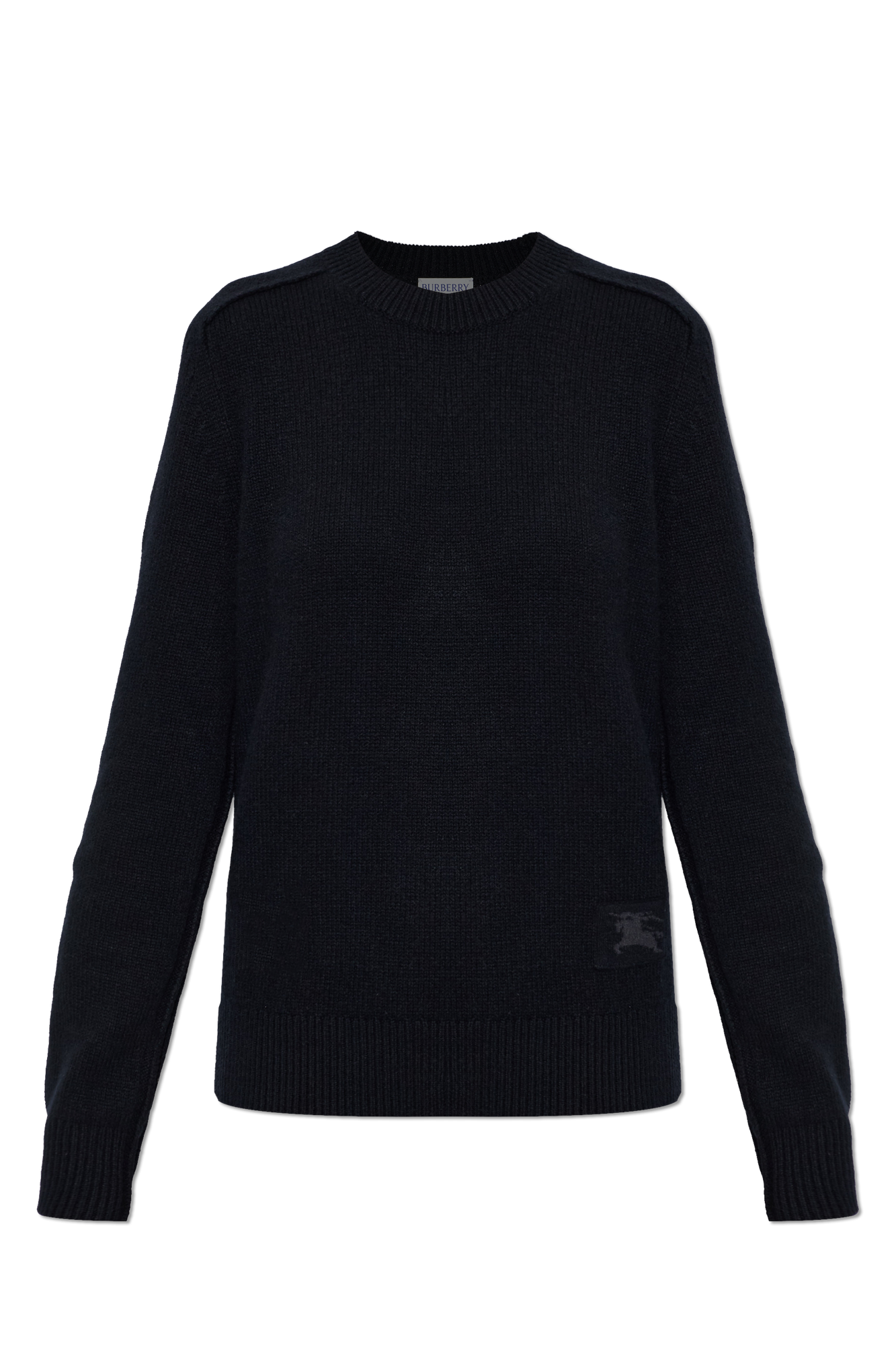 Burberry Kaszmirowy Sweter ‘Constance’, Kobiety, Czarny