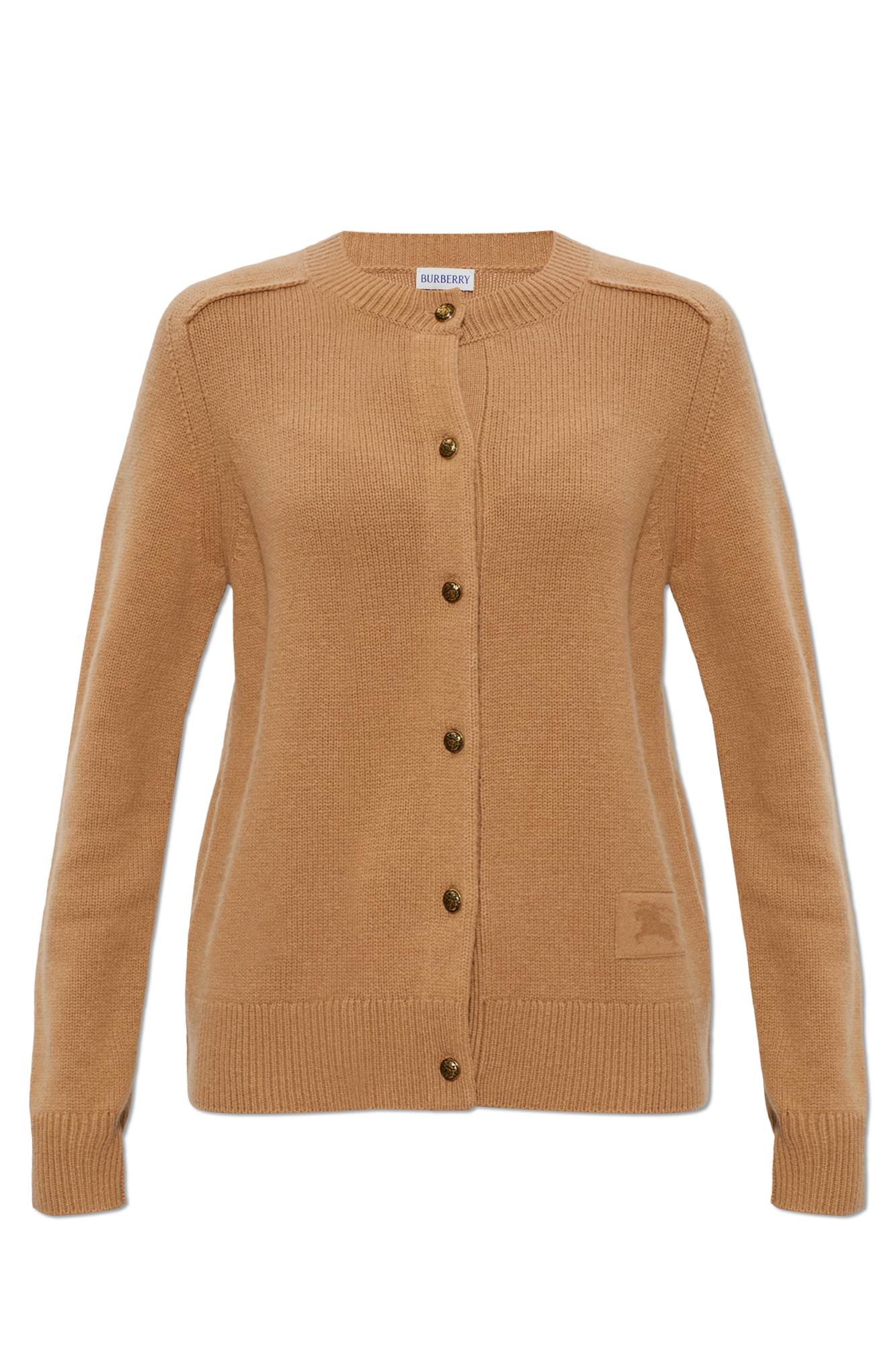 Burberry Kaszmirowy Kardigan, Kobiety, Brązowy