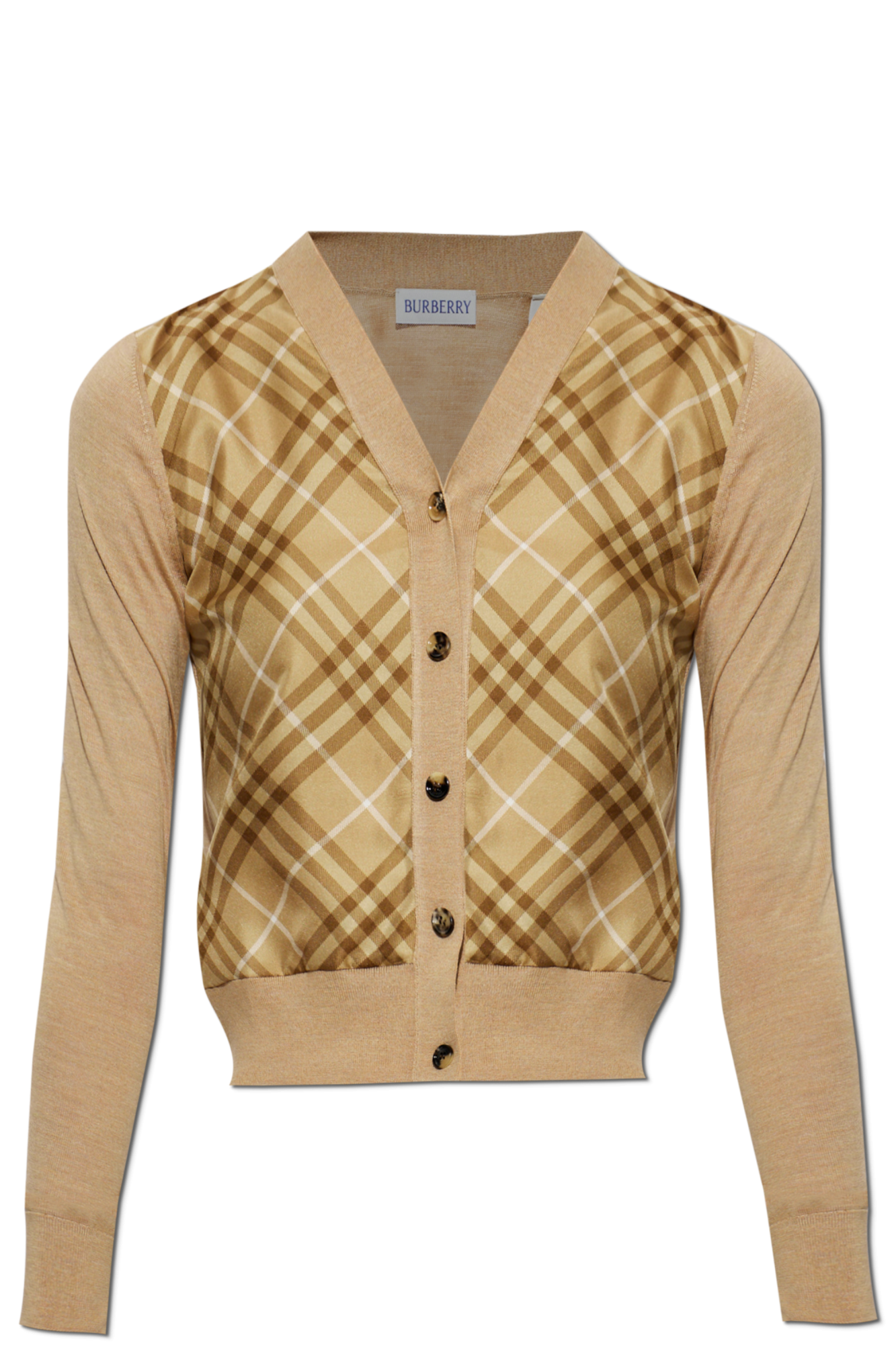 Burberry Kardigan ‘Sigourney’, Kobiety, Brązowy