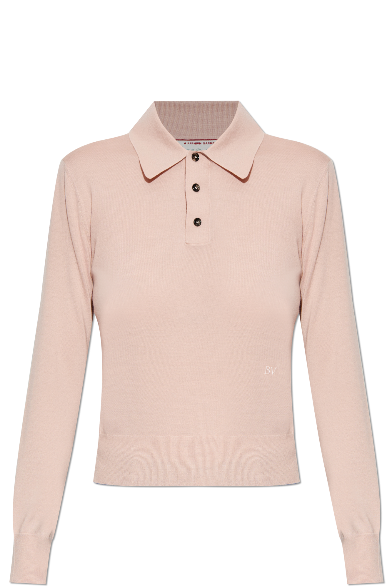 Bottega Veneta Kaszmirowe Polo, Kobiety, Różowy