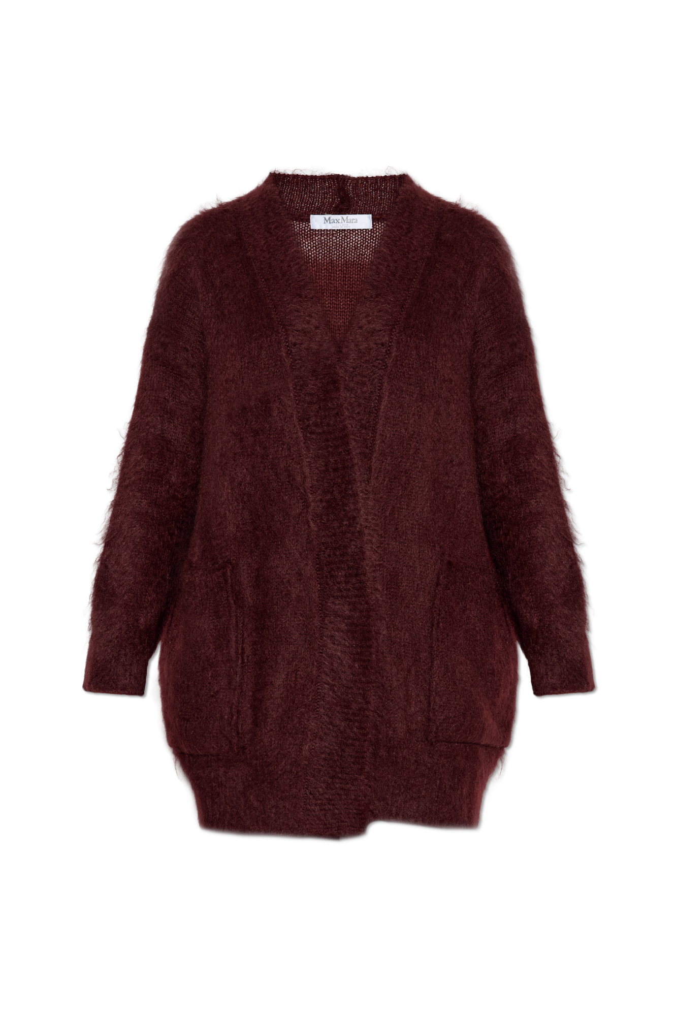 Max Mara Kardigan `Affetto`, Kobiety, Bordo