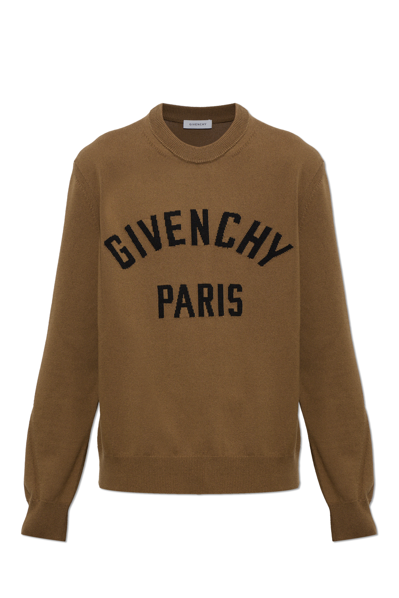 Givenchy Sweter Z Logo, Mężczyźni, Brązowy