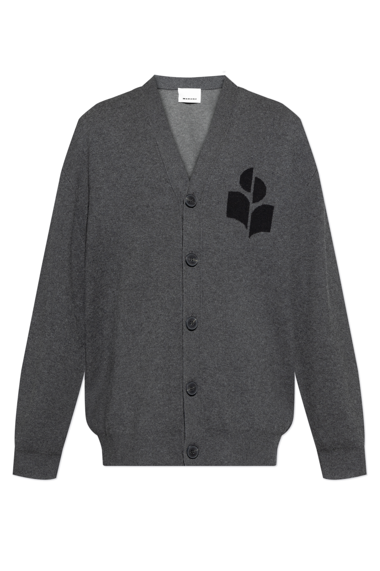 MARANT Sweter `Curtis`, Mężczyźni, Szary