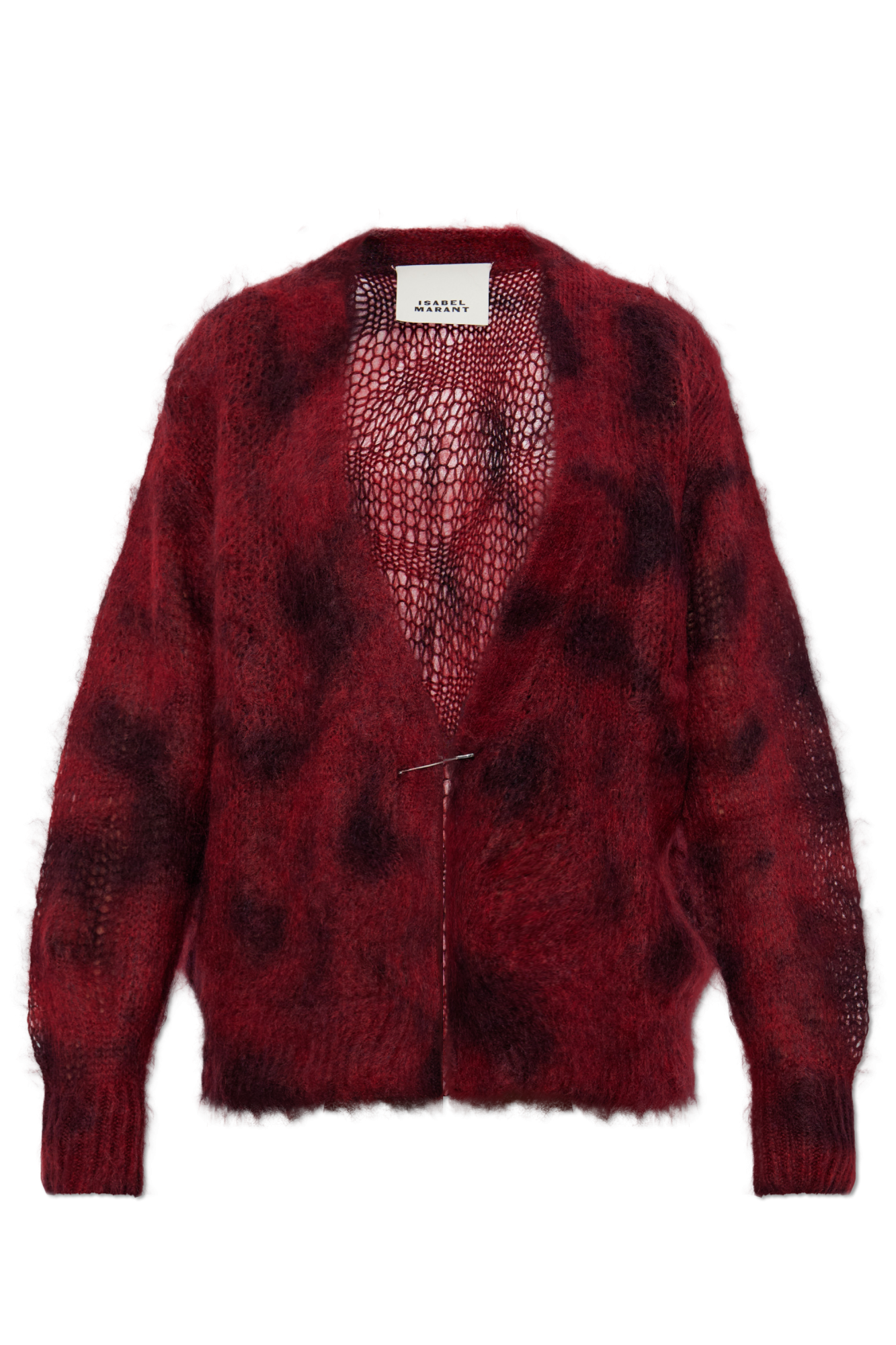 Isabel Marant Kardigan `Mylene`, Kobiety, Bordo